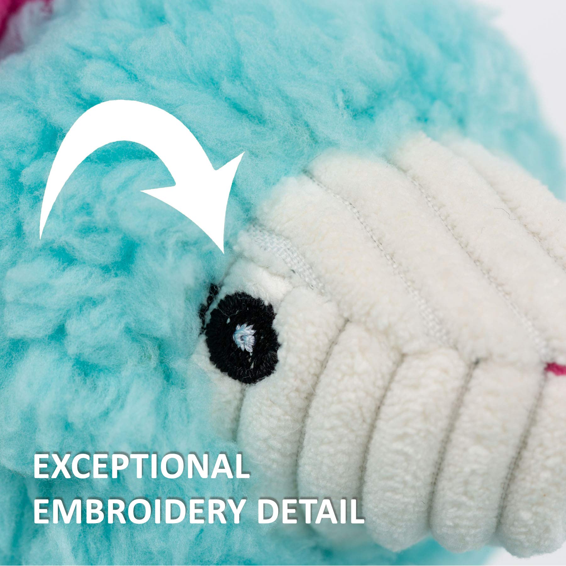 Hugglehounds Dog Rainbow Elephant Knottie Small
