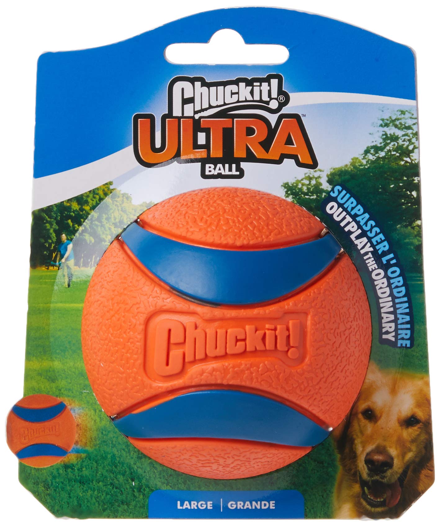 Chuckit Dog 3 Pack Of Ultra Balls, Large