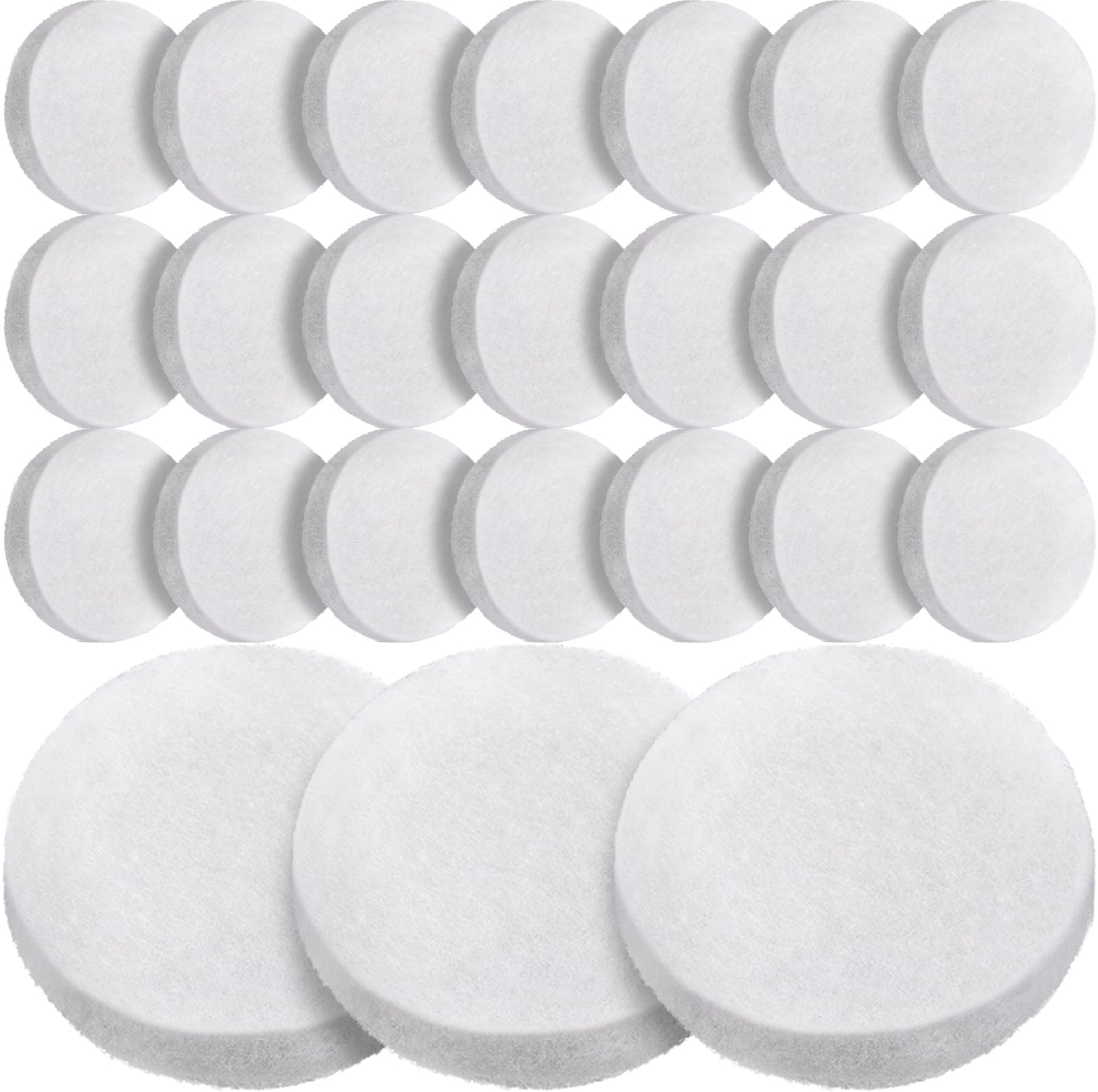 Tranqun 24 Pcs Fine Filter Water Polishing Pad Compatible With Fluval Fx4, Fx5, Fx6 Quick Clear Filter Media Canister Filter Aqu