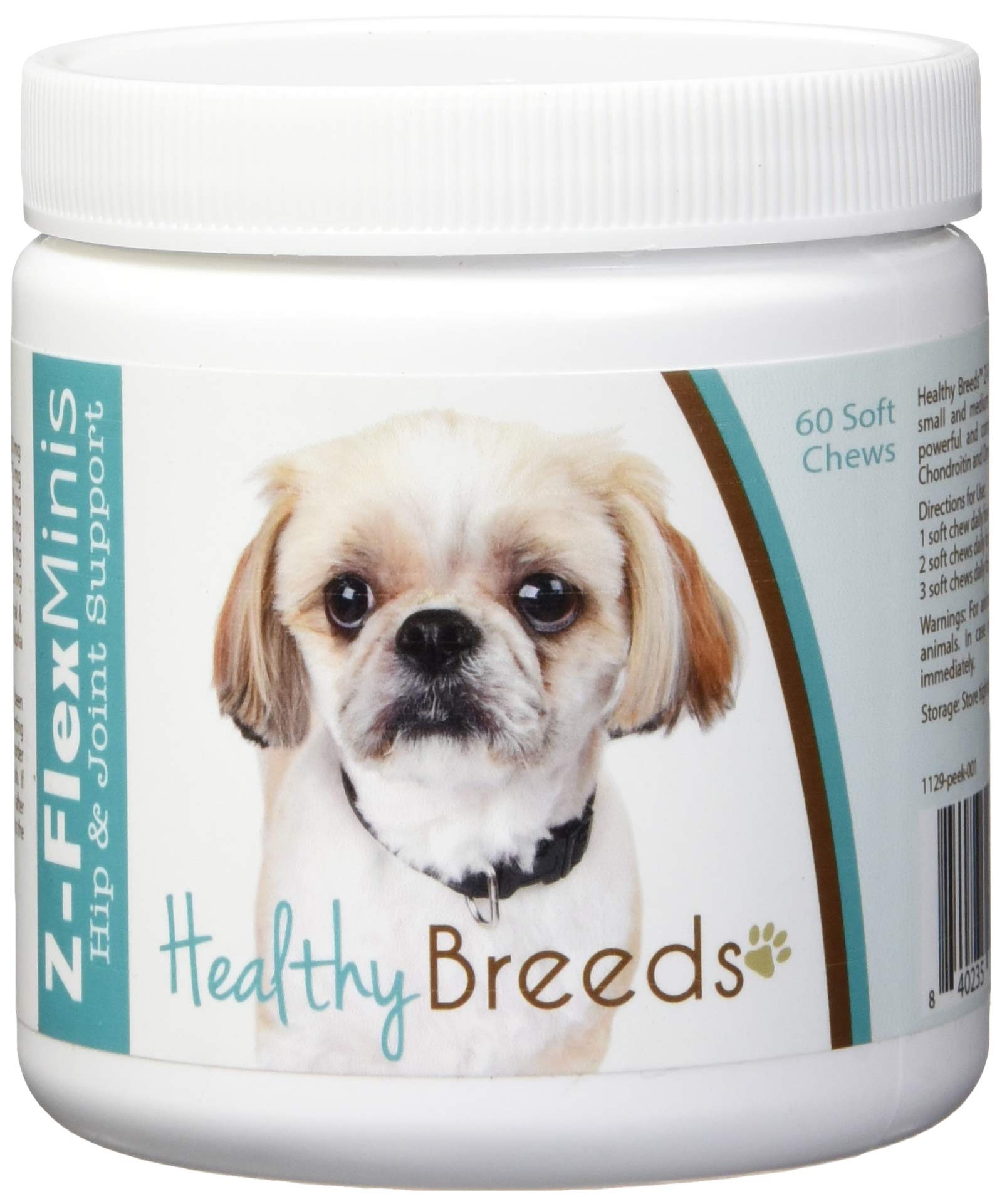 Healthy Breeds Peekapoo Z-Flex Minis Hip and Joint Support Soft Chews 60 Count
