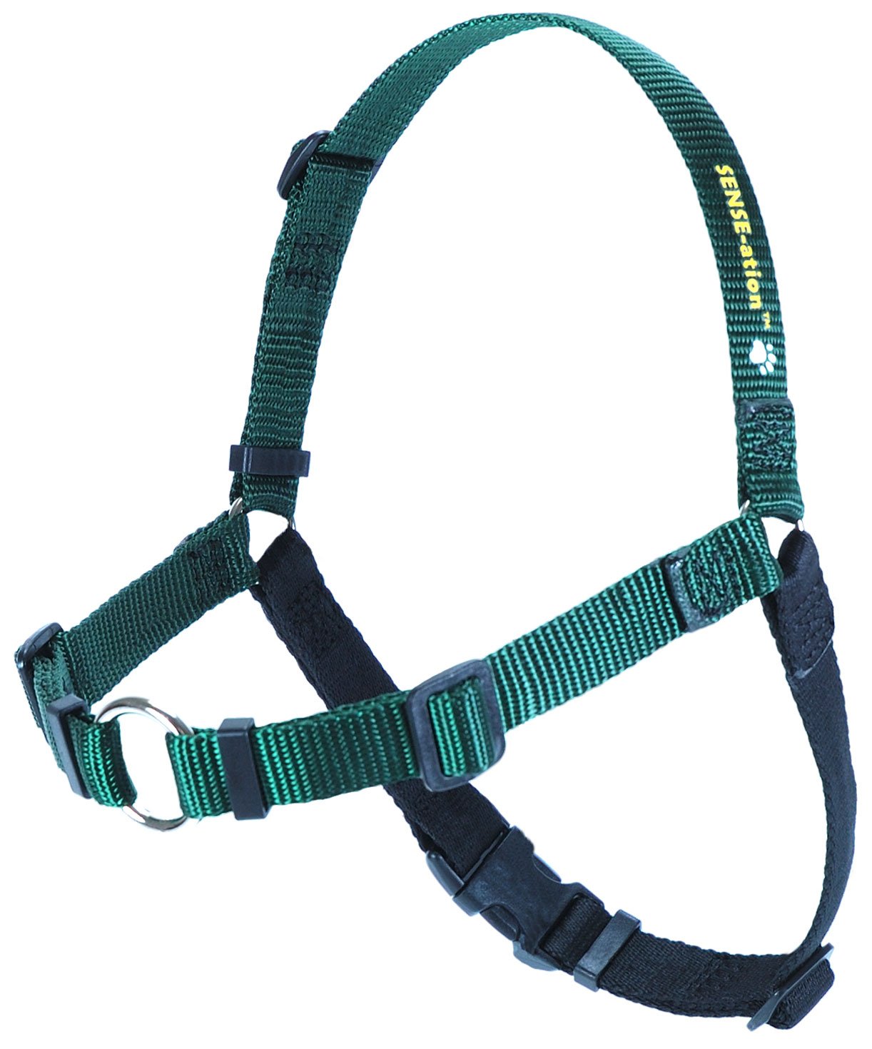 Sense-Ation No-Pull Dog Harness (Green, Medium) By Sense-Ation Harness