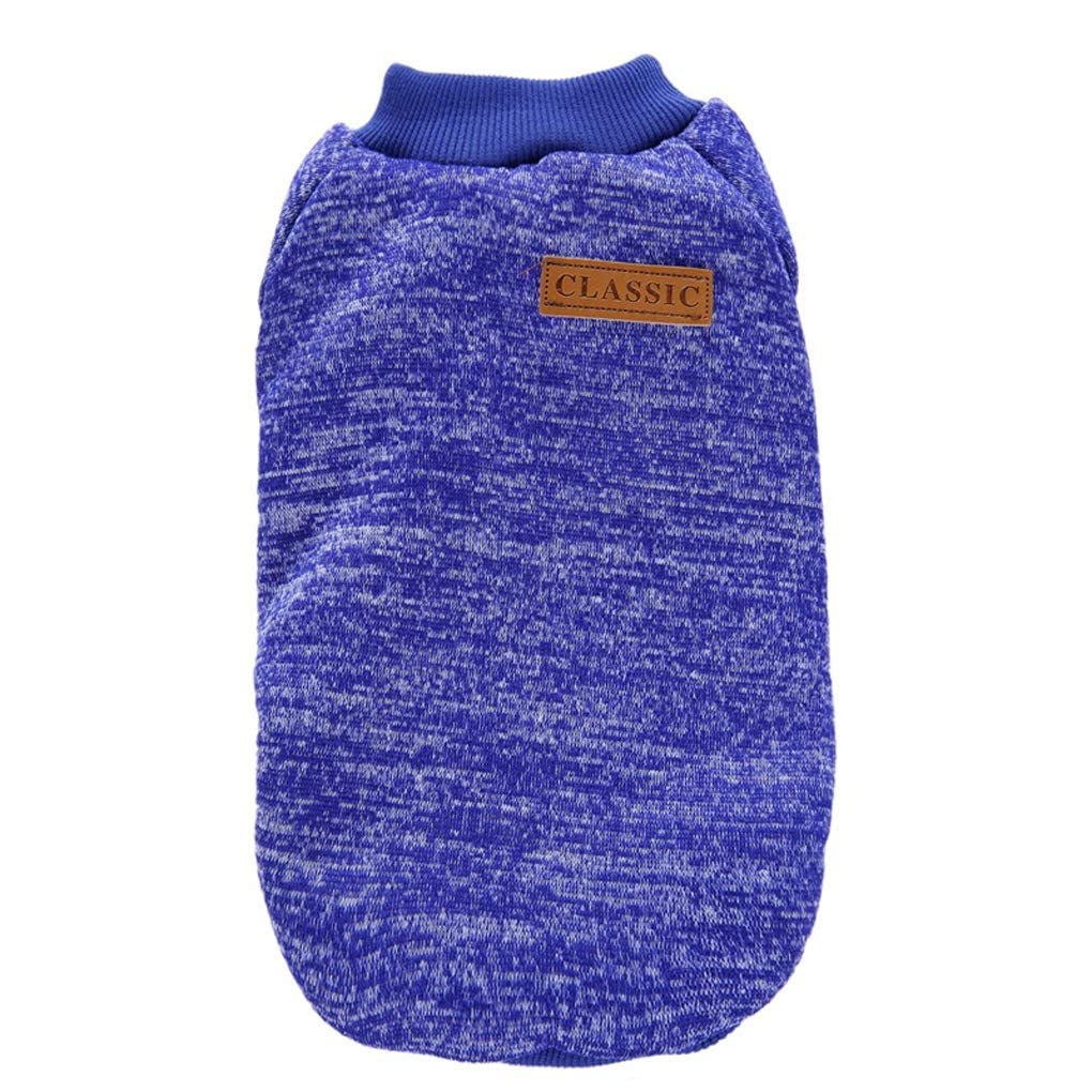 Jecikelon Dog Clothes Dogs Sweater Soft Puppies Clothing Winter Puppy Sweaters Warm Outfit For Dogs Small Xxs Xs Cat Apparel (X-