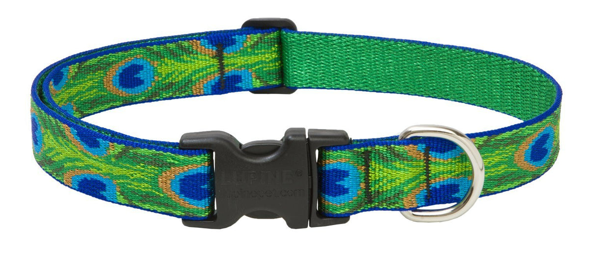 Lupinepet Originals 1' Tail Feathers 12-20' Adjustable Collar For Medium And Larger Dogs