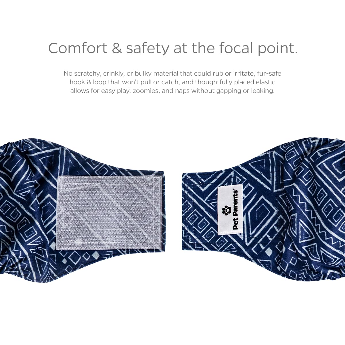 Pet Parents Premium Washable Belly Bands For Male Dogs & Extendrs, (3Pack) Of Male Dog Diapers & Male Dog Belly Bands, Color: Kahuna, Size: Large Dog Diapers Male