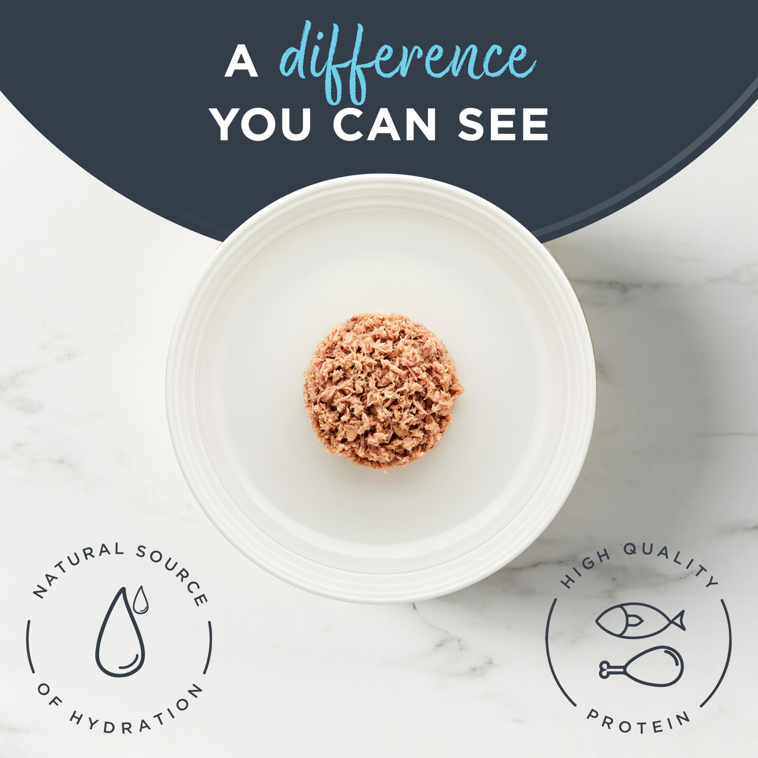 Reveal Natural Wet Kitten Food in Broth, Limited Ingredient Grain Free Canned Kitten Food, Protein with No Artificial Additives,