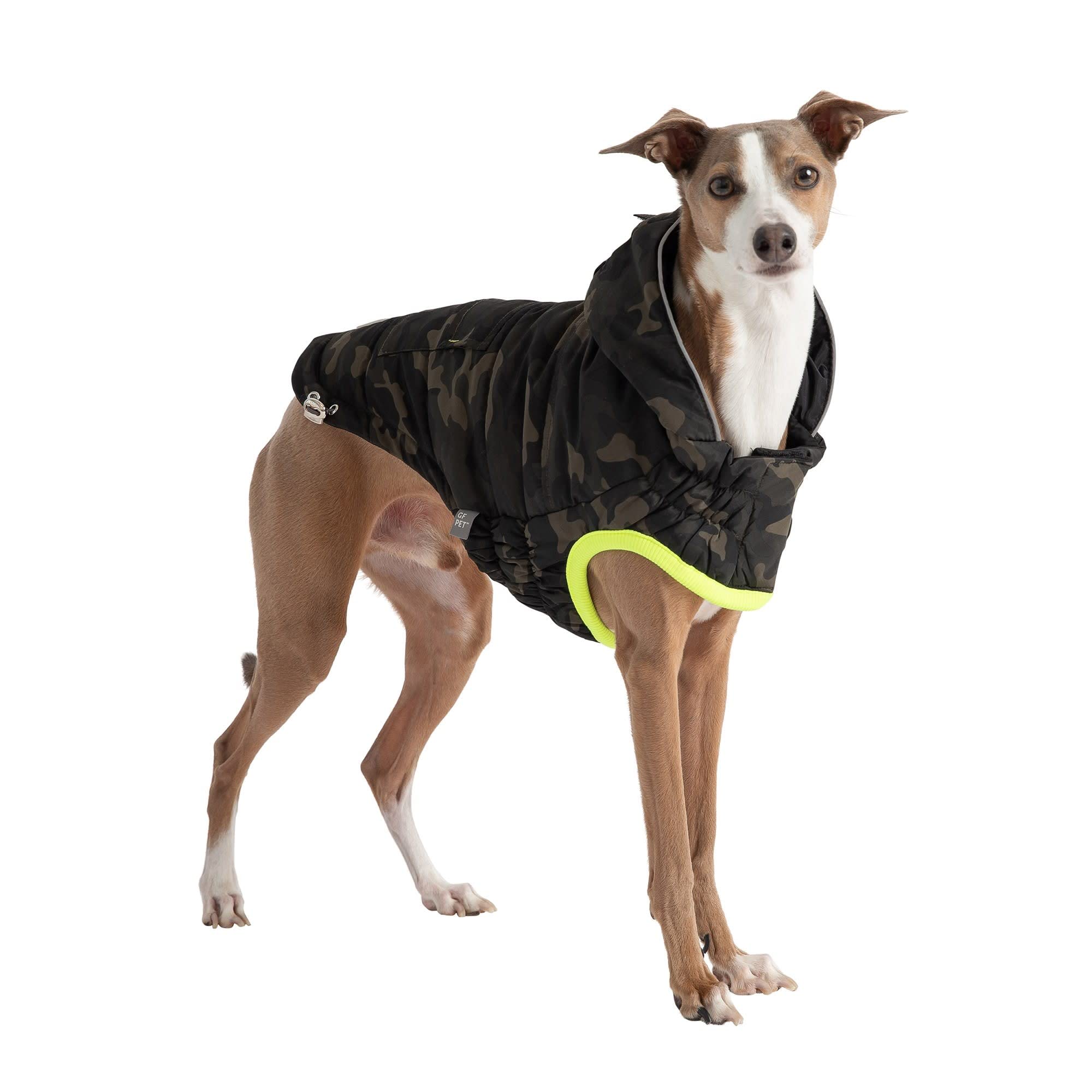 Gf Pet Recycled Parka Dog Coat – Earth-Friendly Waterproof Dog Jacket | Warm Lining, Classic Style | Outwear For Small Medium Large Dogs – Camouflage - 4Xl