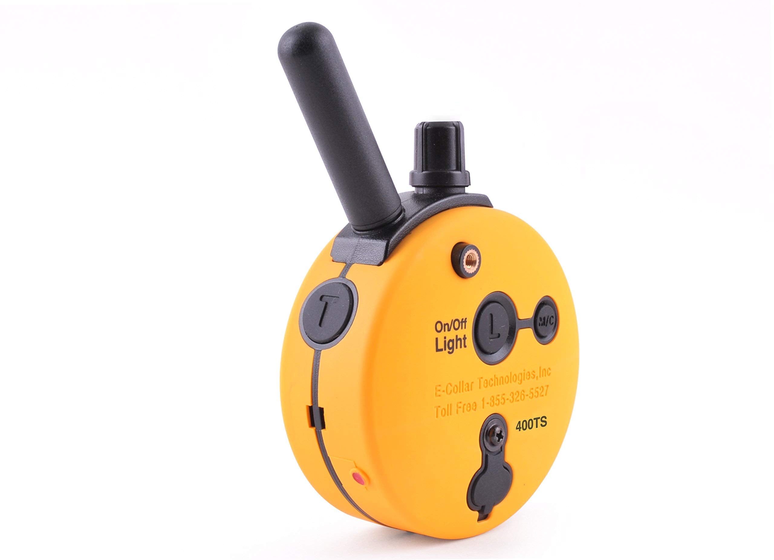 Educator Et-400-3/4 Mile Rechargeable Dog Trainer Ecollar With Remote For Medium And Large Dogs By E-Collar Technologies - Electric, Vibration And Tone Stimulation Collar W/Petstek Training Clicker