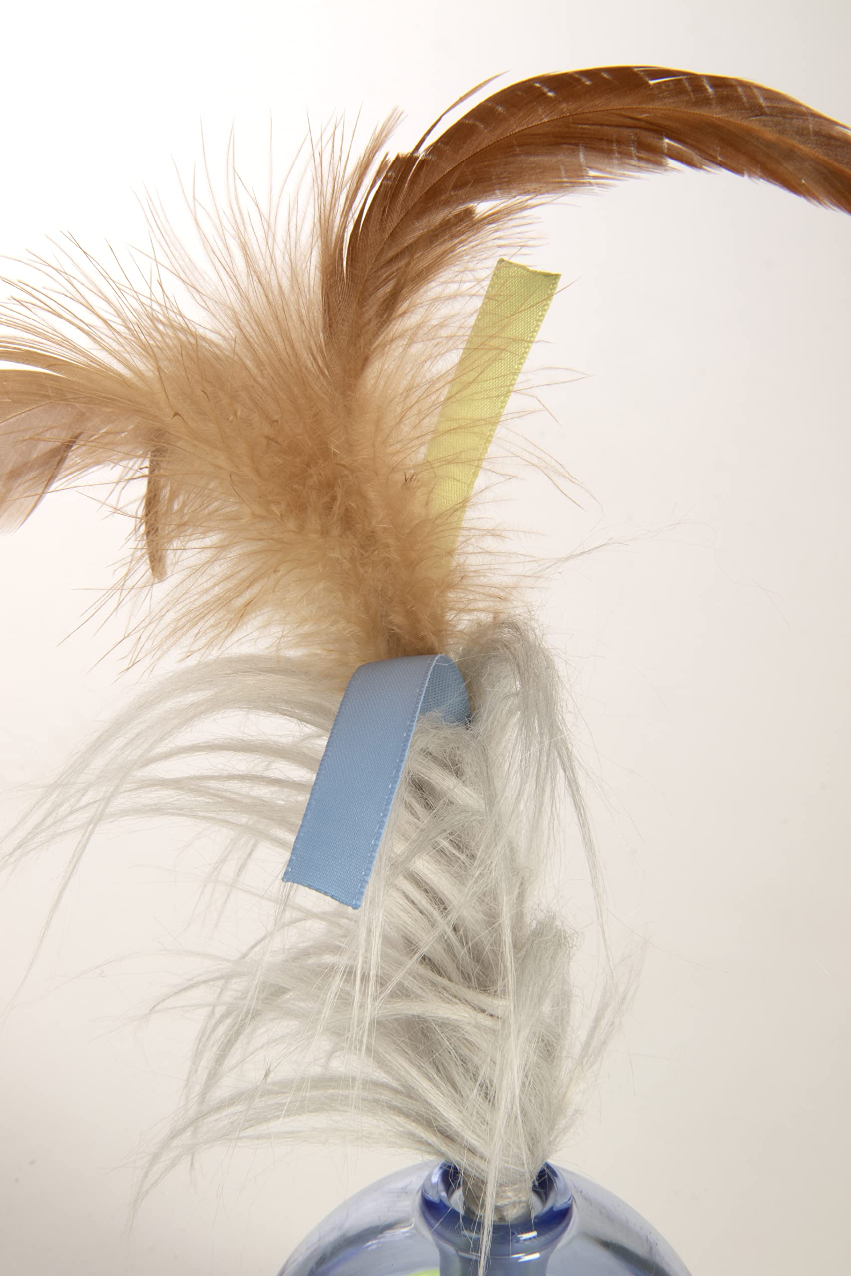 Smartykat Silly Spinner Electronic Motion & Light Up Cat Toy, Battery Powered - Blue/Green, One Size