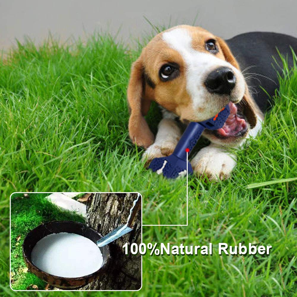Hswaye Dog Chew Toys for Aggressive Chewers,Food Grade Non-Toxic Dental Pet Toy,Tough Durable Indestructible Dog Toys for Small
