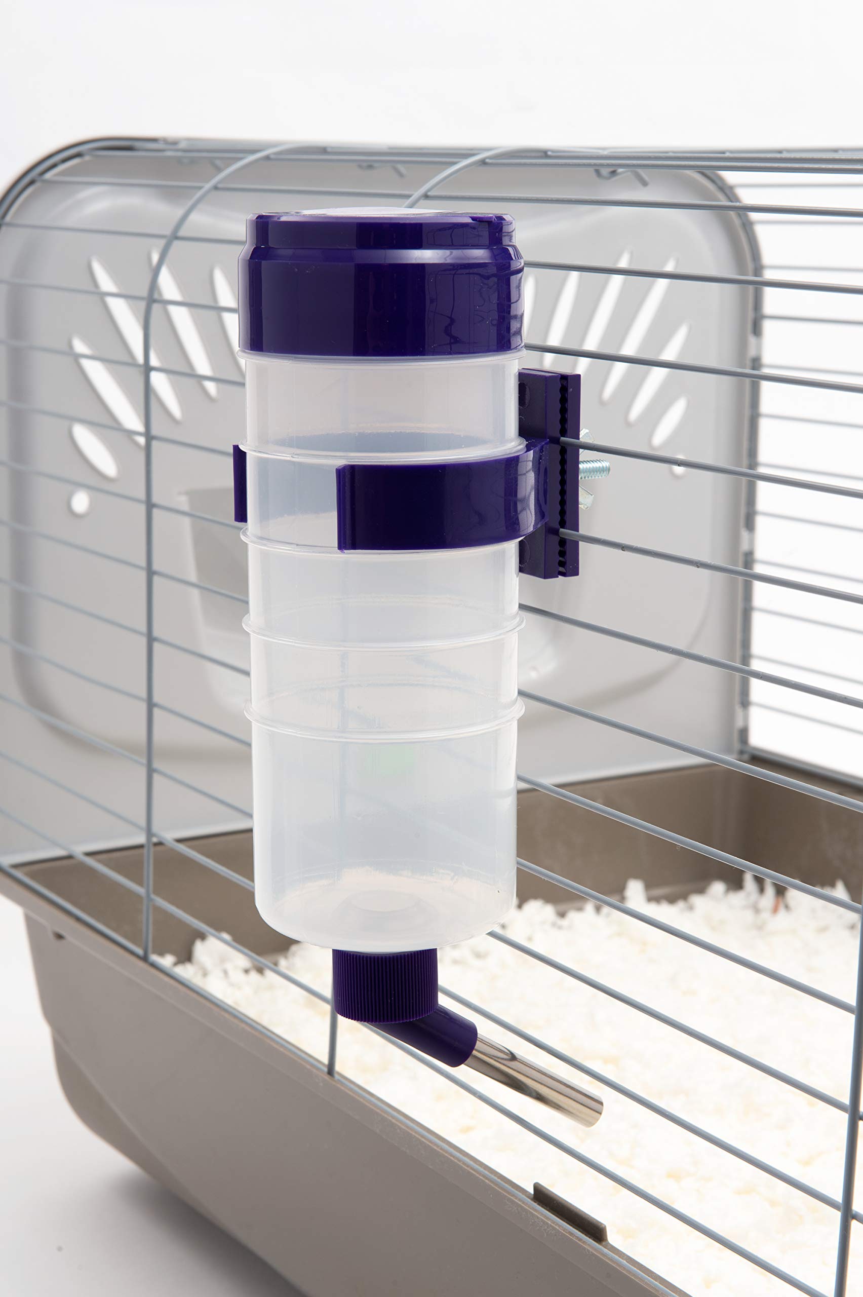 Lixit Lever Valve Top Fill No Drip Water Bottles For Rabbits, Chinchillas, Ferrets, Guinea Pigs And Adult Rats (32Oz)