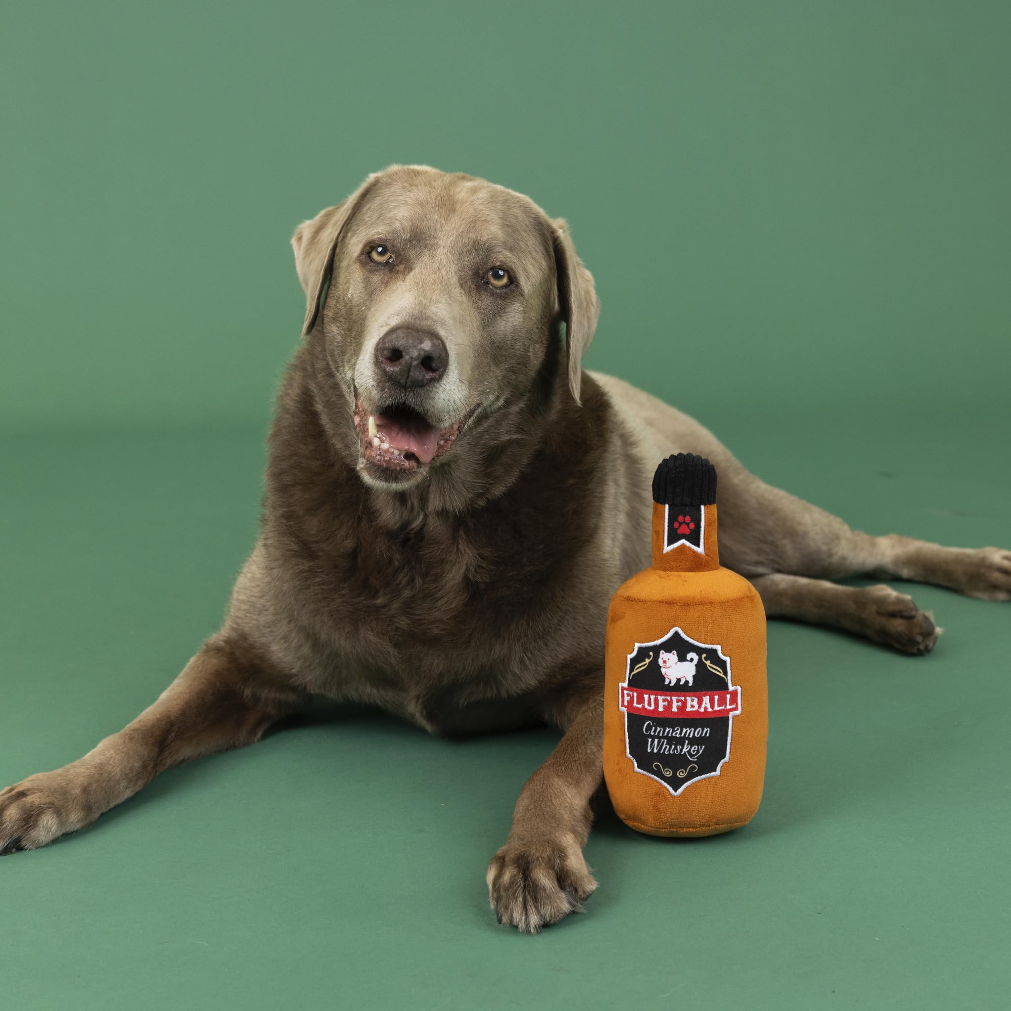 Fringe Studio ''Stay in Good Spirits! Plush Dog Toy, Pet Shop Collection (314504)