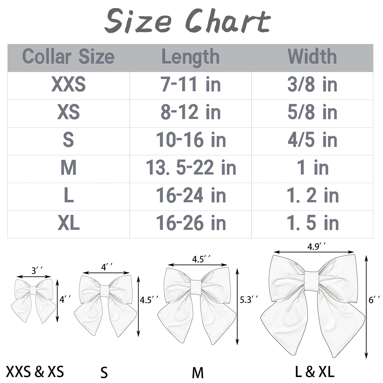 Lionet Paws Fall Dog Collar With Bowtie, Orange Dog Collar With Plastic Buckle For Large Dog Halloween Thanksgiving Day Gift, L, 16-24 In