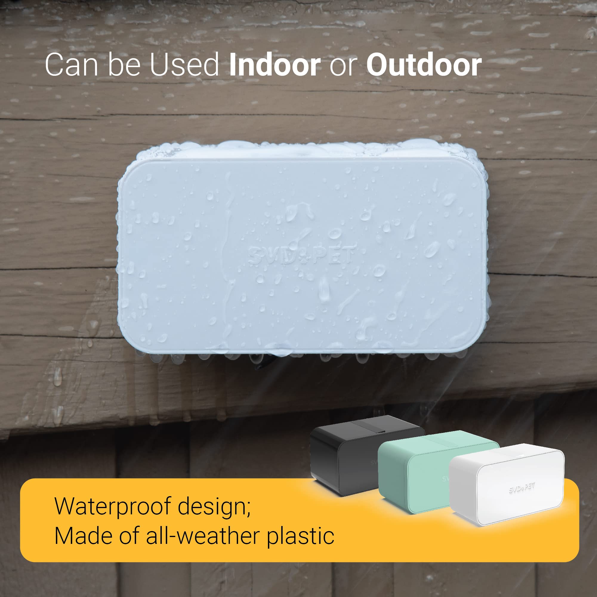 Svd.Pet Dog Poop Bag Dispenser With 120 Bags, Wall Mount Waste Bag Dispenser, Holds 8 Rolls Of Waste Bags, Indoor/Outdoor Wall Mount Or Place On Table(Black, Dispenser + Bags)