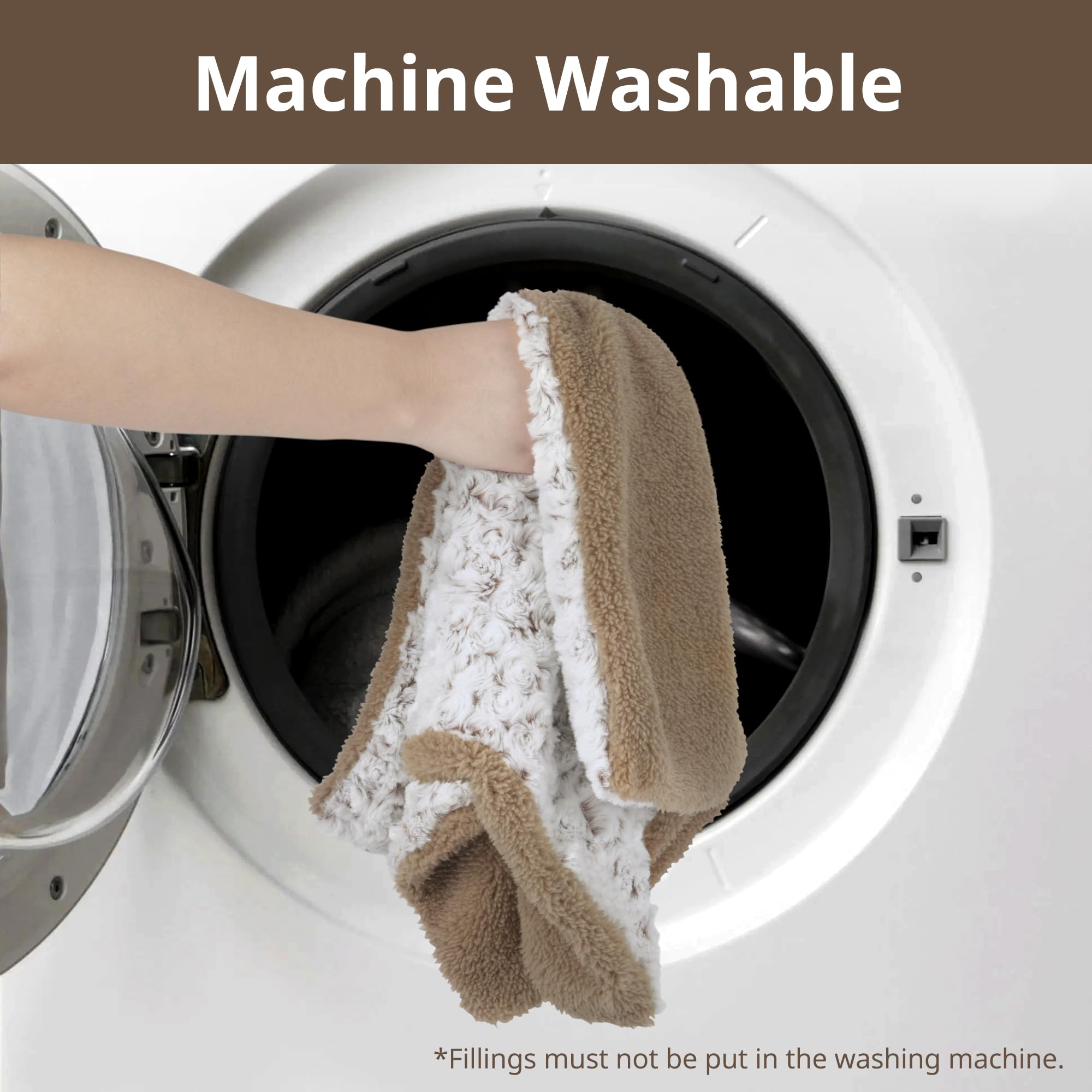 Petace Self Warming Cat Bed, 30'' X 21'' Self Heating Pet Pad, Double Sided Heated Dog Mat Thermal Blanket For Large Kittens Sma