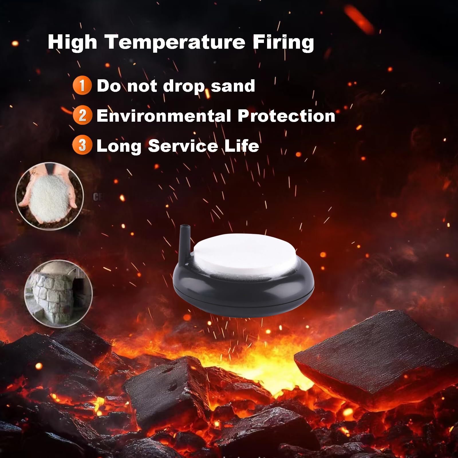 Carefree Fish 1.4/2/4Inch Aquarium Nano Air Stone Disc with 3ft Tube Fish Tank Oxygen Stone Disk Bubble Diffuser Fish Bowl Aerat