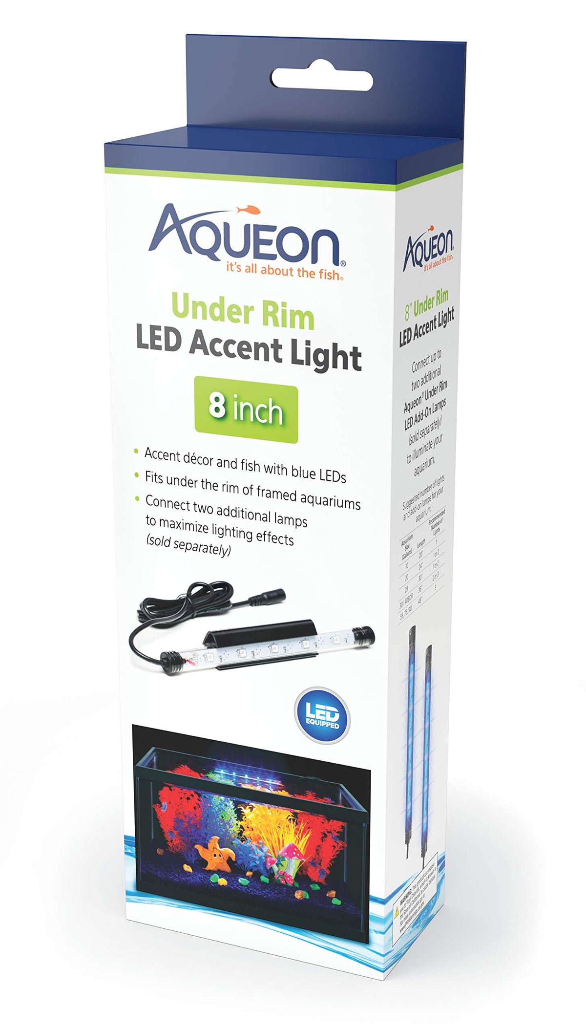 Aqueon Under Rim Led Accent Light One Size