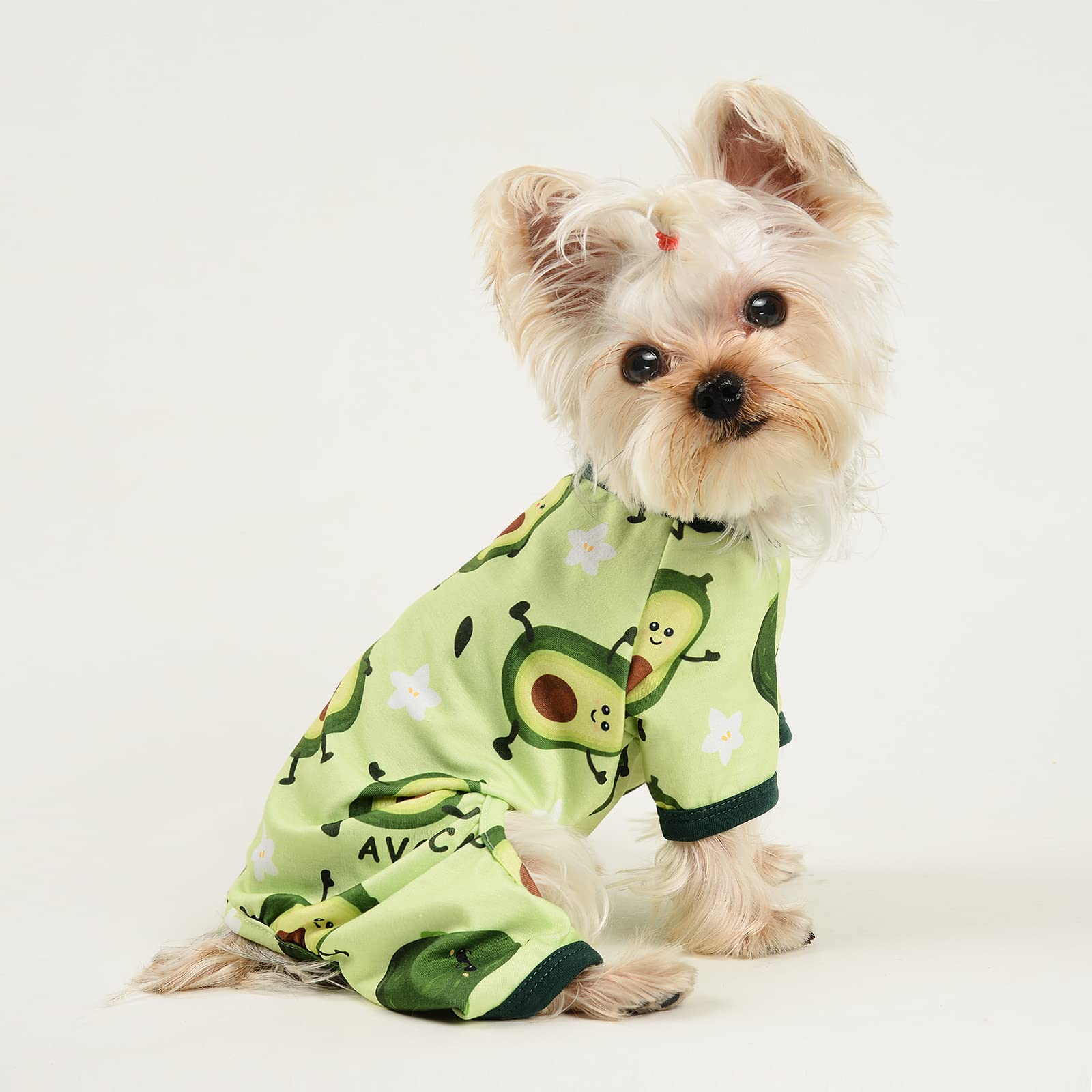 Dog Pajamas For Small Dogs Girl Boy Puppy Pjs Summer Pet Onesies For Chihuahua Yorkie Teacup Cute Soft Material Stretch Able Cat