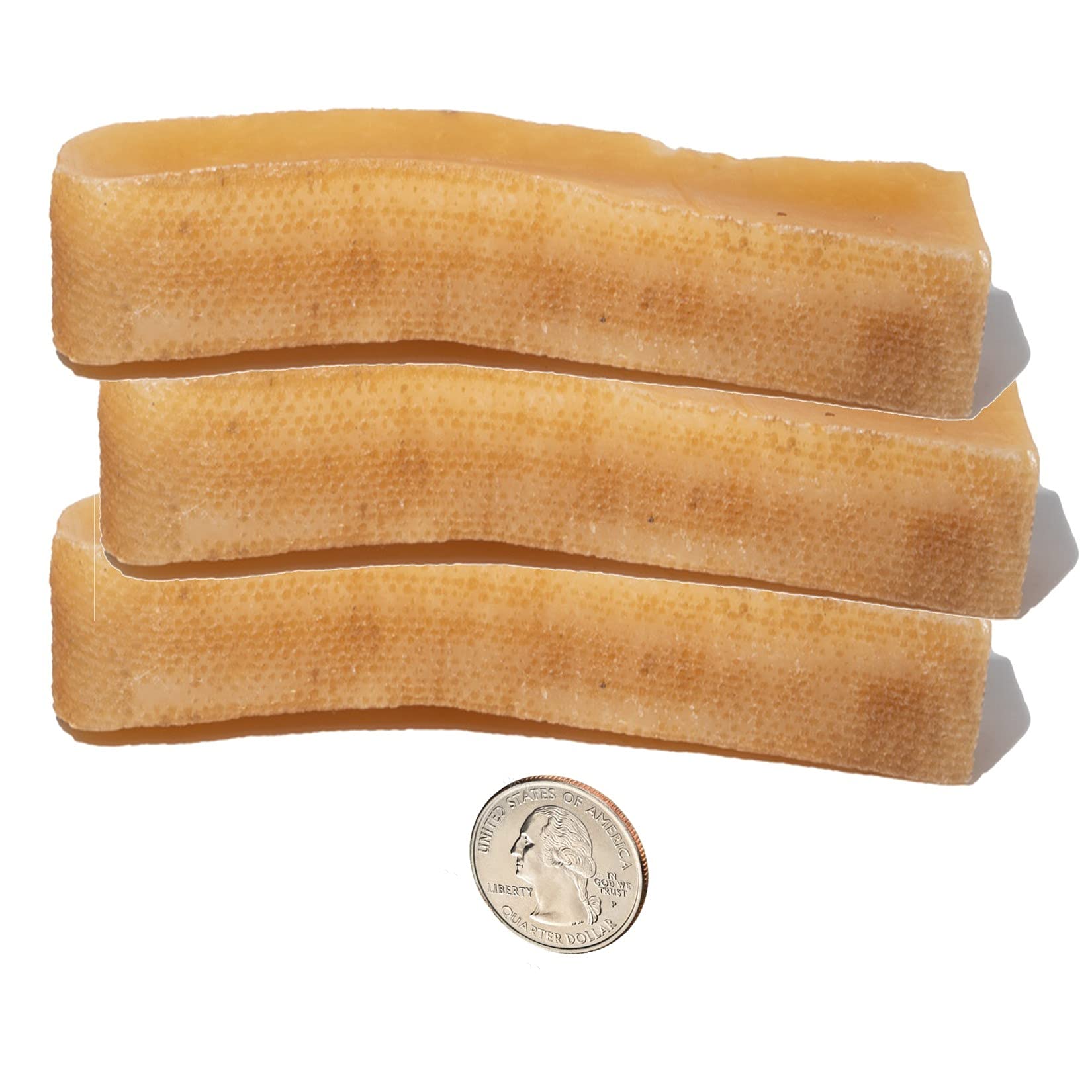 Barking Buddha Large Yak Cheese Chews for Dogs | Himalayan Churpi Chew Treats | Healthy, Odorless, Long Lasting Rawhide-Free Bon