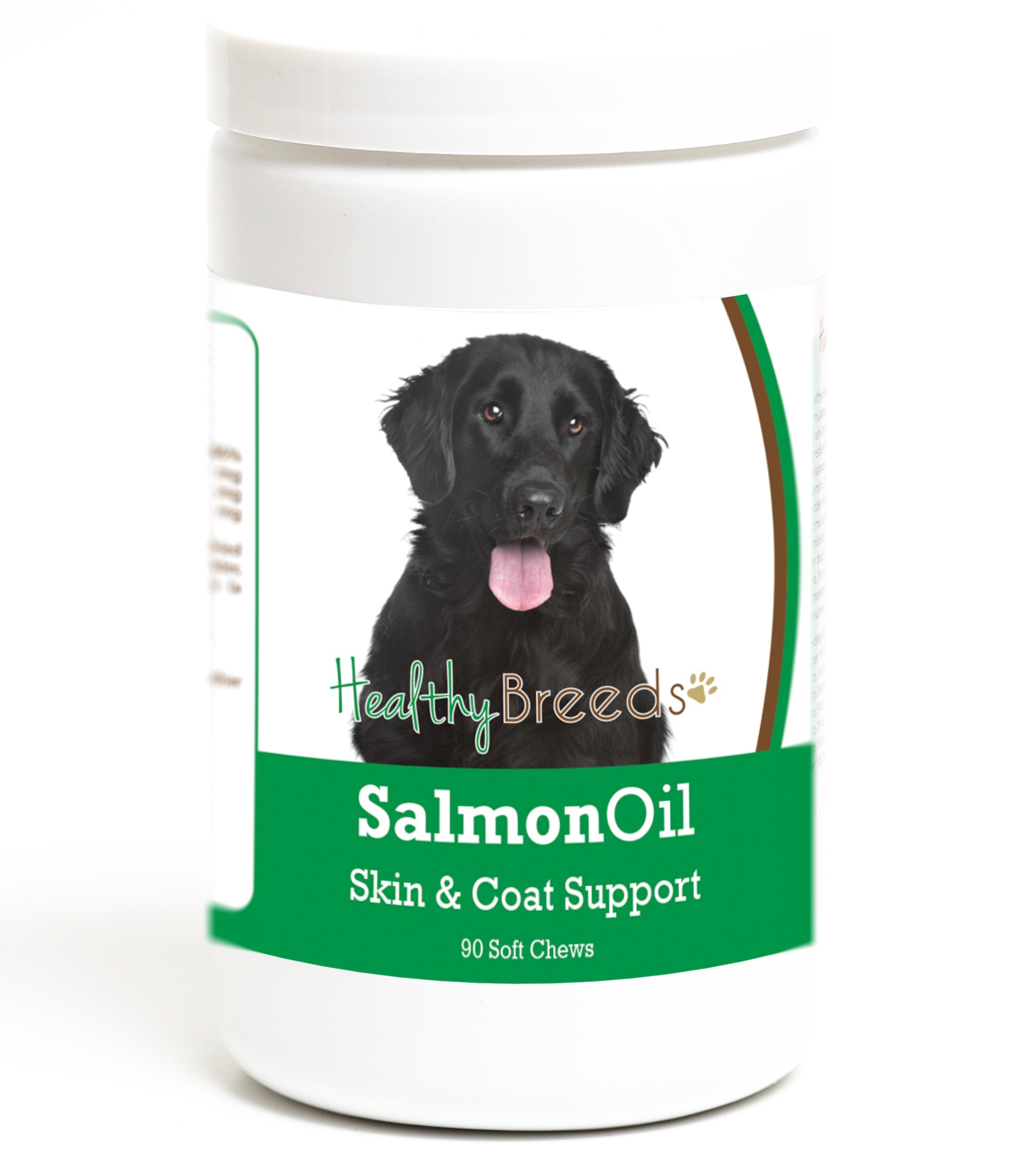 Healthy Breeds Flat Coated Retriever Salmon Oil Soft Chews 90 Count