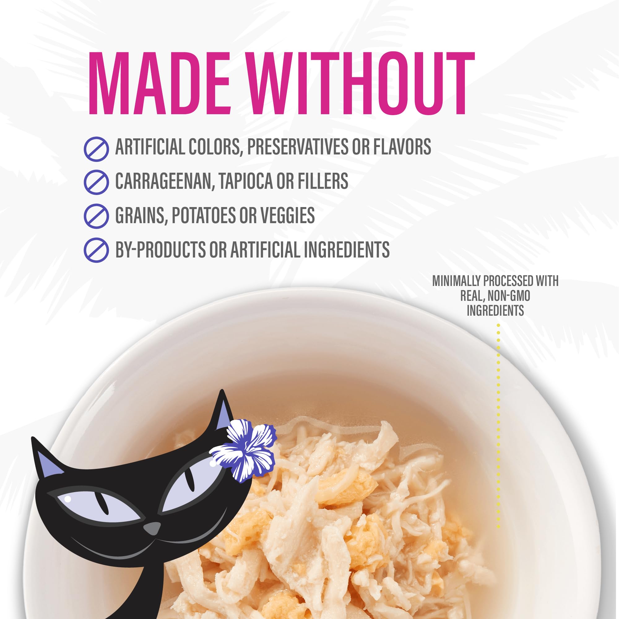 Tiki Cat Born Carnivore Complements Wet Cat Food Topper, Chicken & Egg 2.1 oz. Pouch (12 Count)