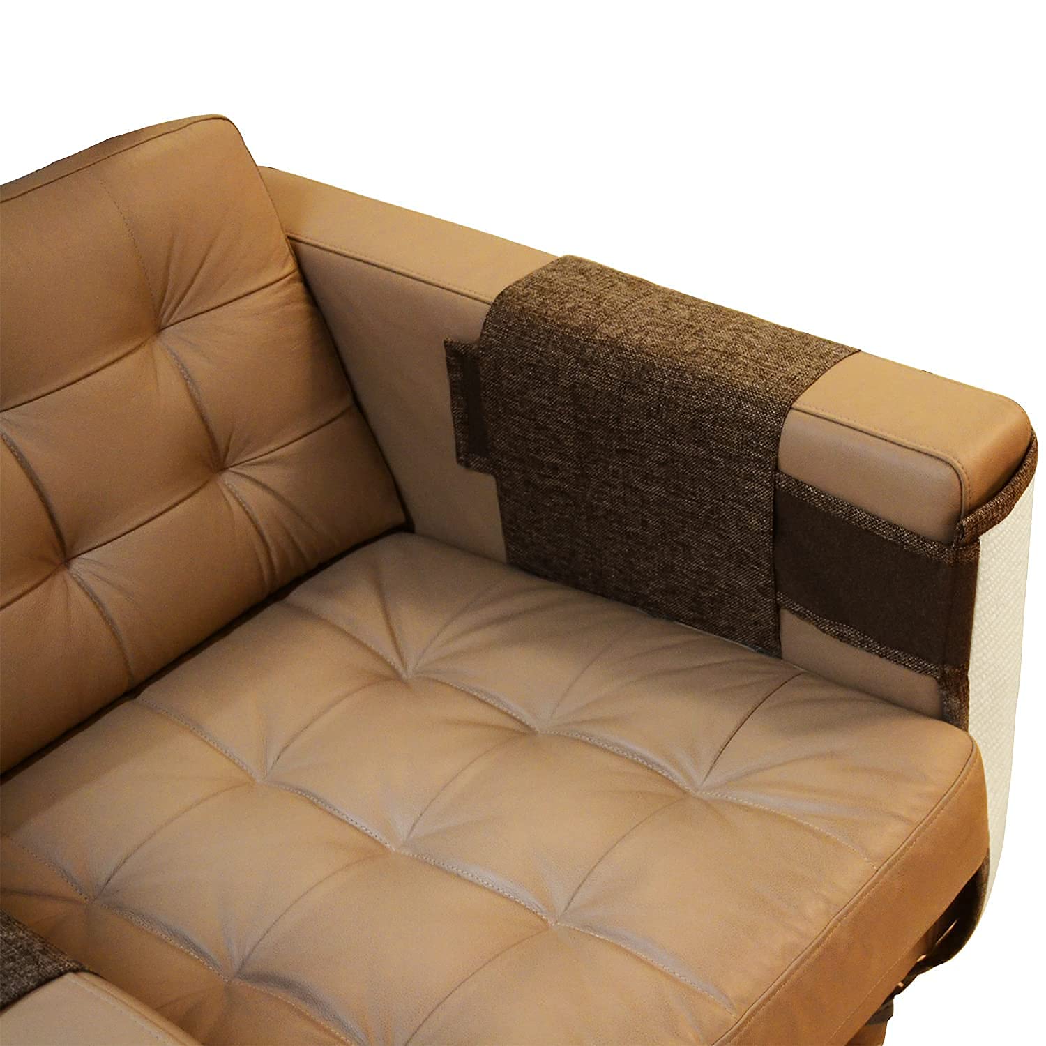 Oroonoko Cat Scratch Furniture Protector With Natural Sisal For Protecting Couch Sofa Chair Furniture Brown Color