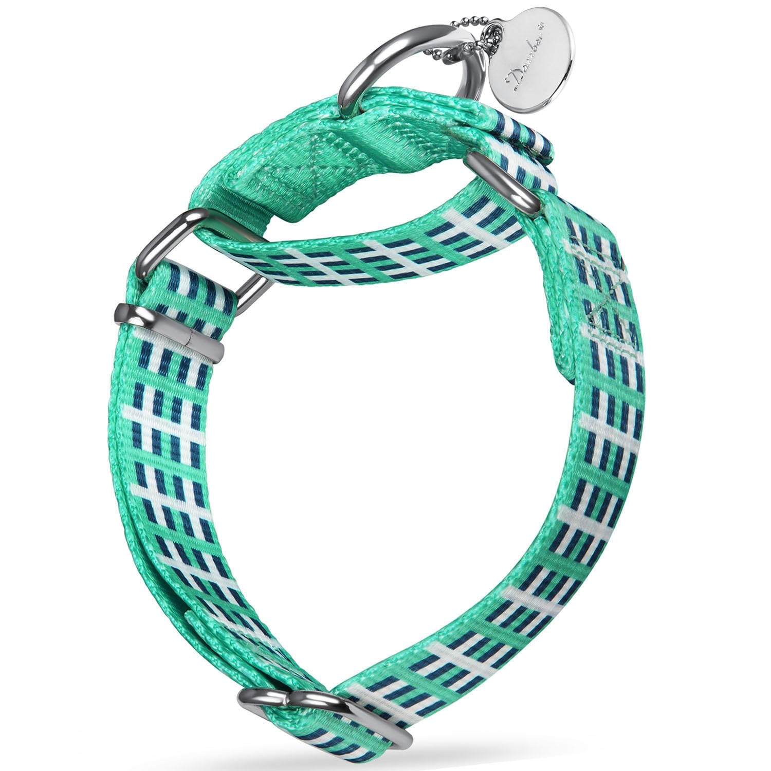 Dazzber Martingale Collar Dog Collar No Pull Pet Collar Heavy Duty Dog Martingale Collars Silky Soft With Unique Pattern For Sma