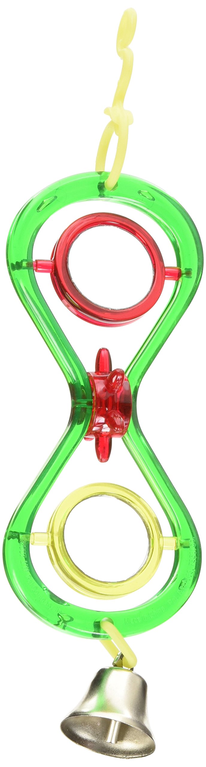 Jw Pet Company Activitoys Hour Glass Mirror Bird Toy