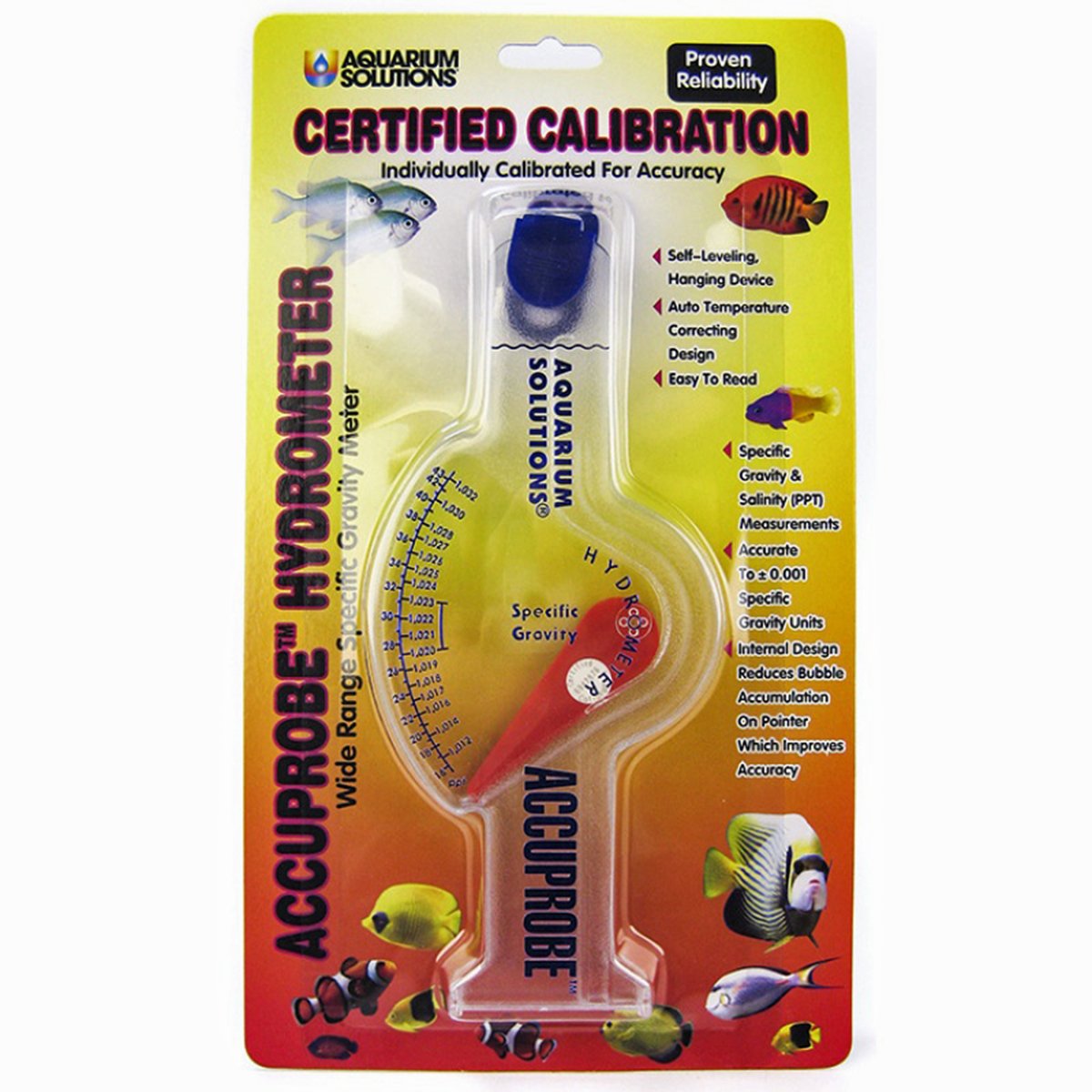 Hikari Accuprobe Aquarium Hydrometer, Full