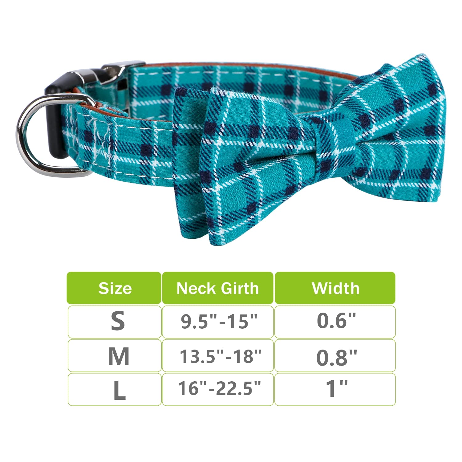 Faleela Soft &Comfy Bowtie Dog Collar,Detachable And Adjustable Bow Tie Collar,For Small Medium Large Pet (Medium (Pack Of 1), G