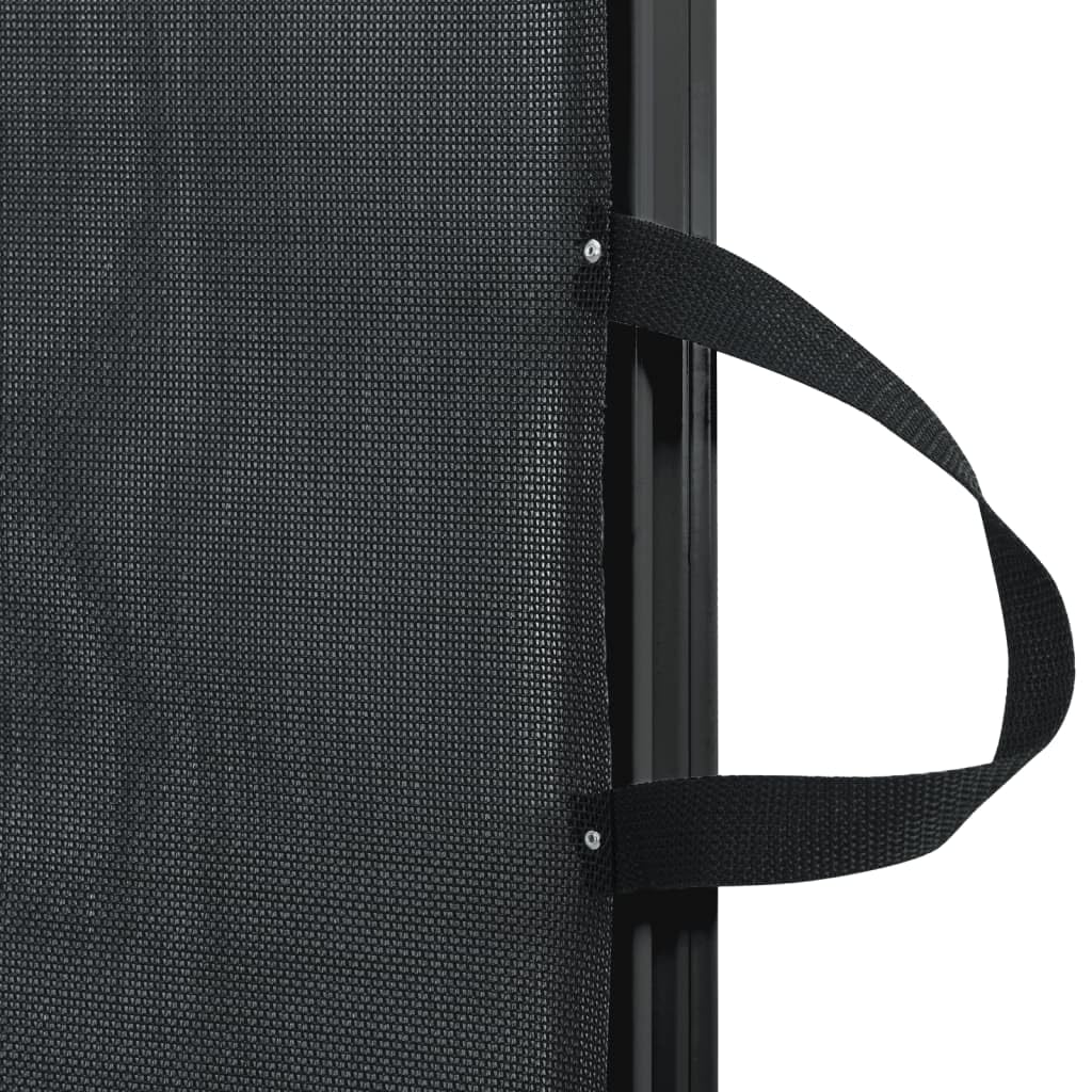 vidaXL - Retractable Pet Gate Dog Barrier Fence - Kitchen/Bedroom/Stair - Black - 32.5 x 49.2 inches, Durable Polyester & Metal