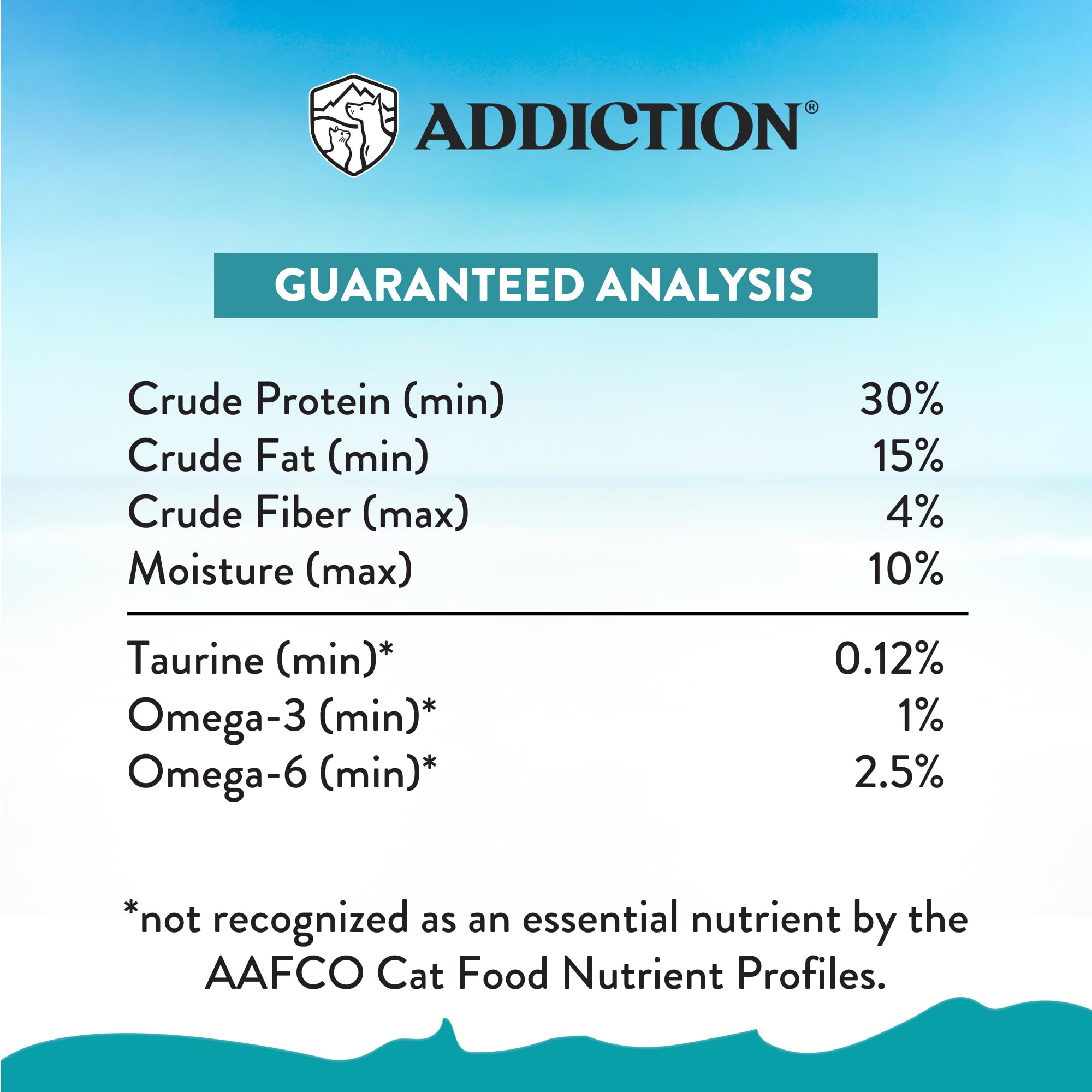 Addiction Salmon Bleu Grain-Free Dry Cat Food - Rich in Omega-3 for Healthy Skin & Coat - Complete & Balanced Salmon Recipe for