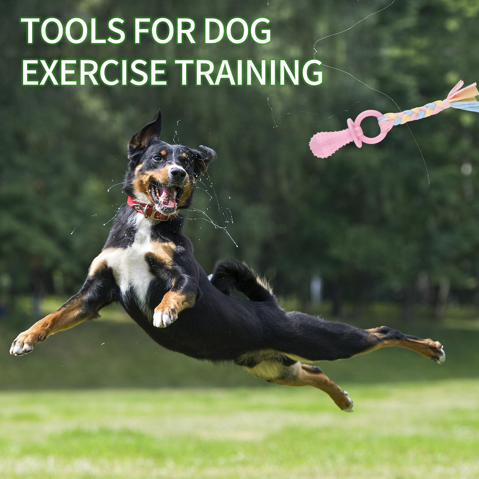 4 Pcs Puppy Chew Toys For Teething Small Breed, Puppy Teething Ring, Soft Rubber Durable Dog Teething Toys, Rope Dog Toys, Funny