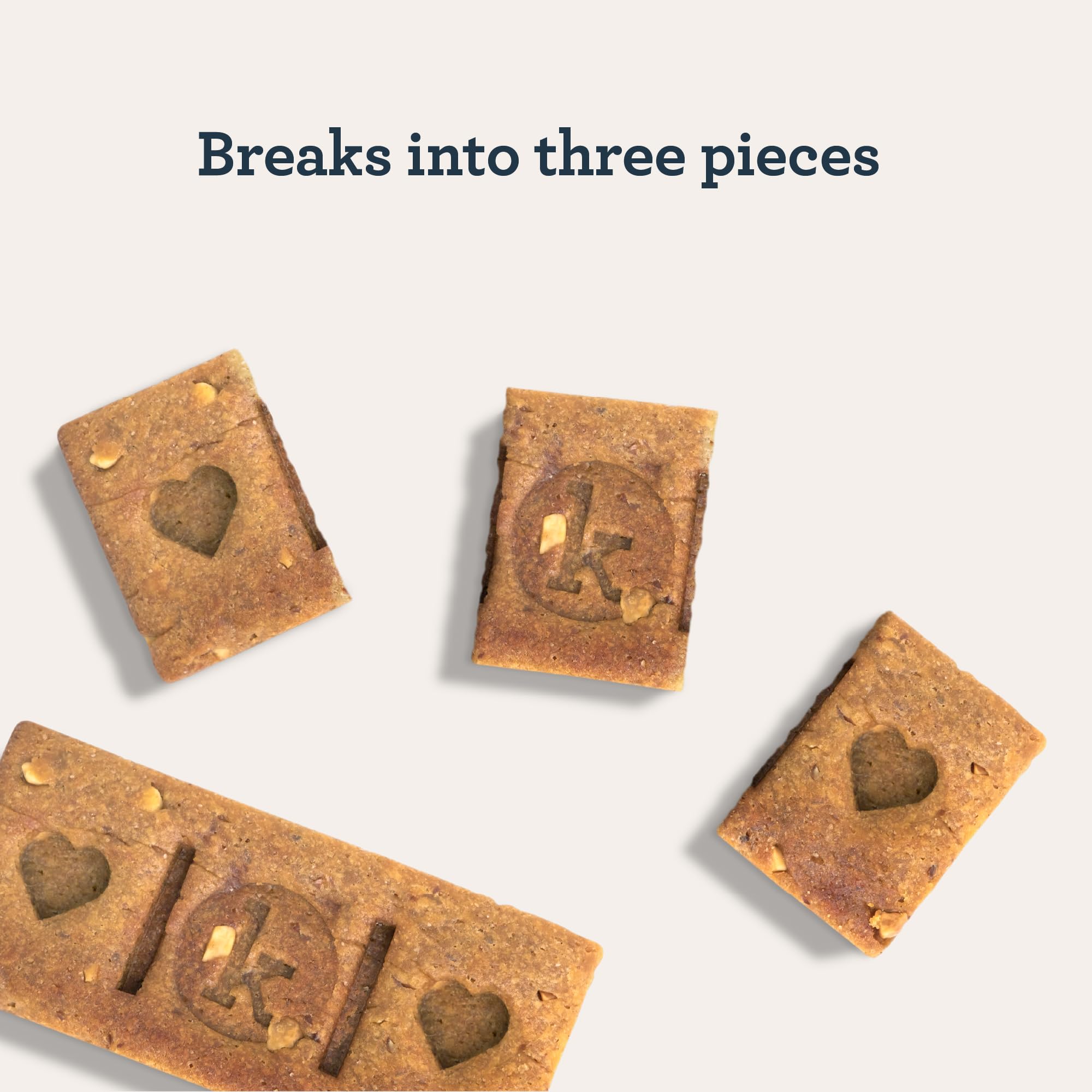 Kradle Bliss Bars - All-Natural Calming Peanut Butter Bars with GABA & L-Theanine for Happy, Relaxed Dogs - 12 Count