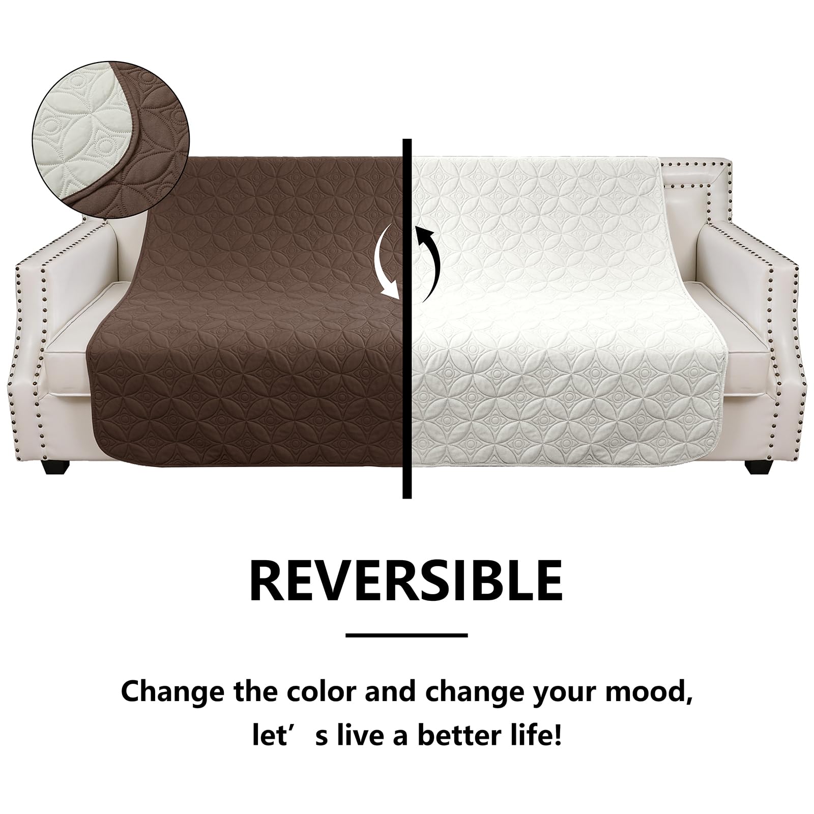 Tuffeel Waterproof Dog Blanket, 30x53 inches Small Pet Couch Covers for Sofa, Chair Bed Furniture Protector from Dogs Washable a