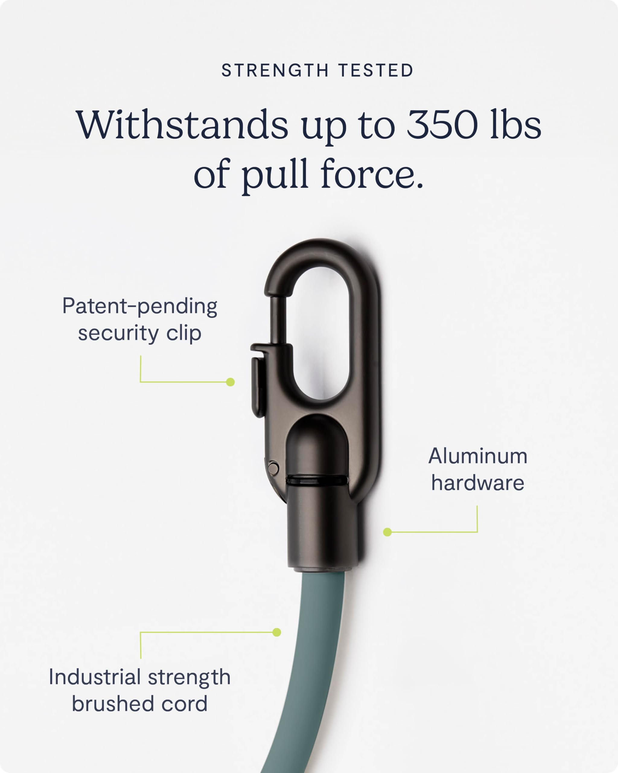 Fable Magic Link Dog Leash - All-In-One Collar And Leash - Hands-Free Dog Walking - Wear It As A Belt, Crossbody, Or Wrist Strap