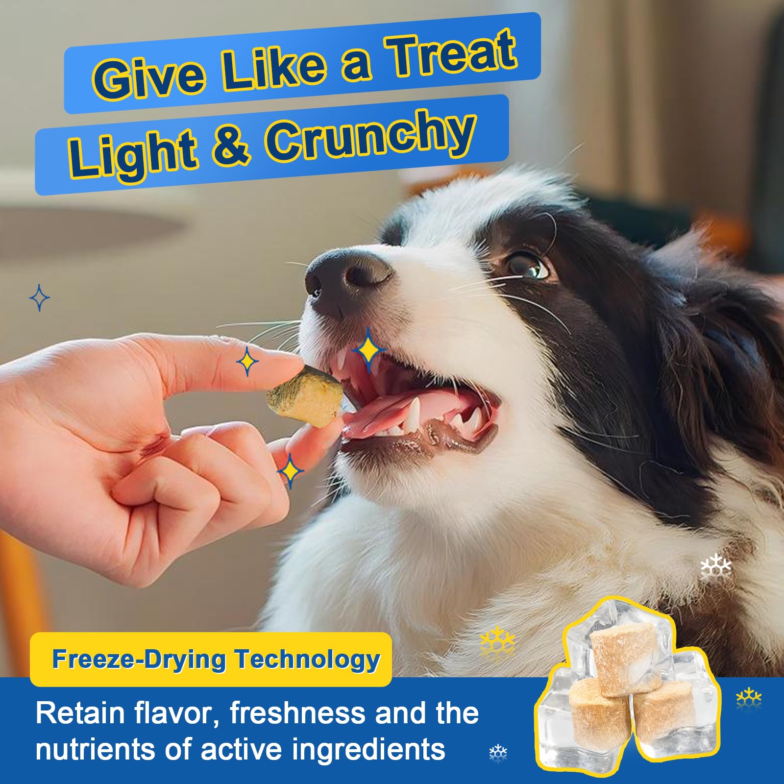 Glucosamine for Dogs - Joint Supplement for Dogs - Chondroitin, MSM, Omega-3, Hemp, Dog Joint Pain Relief, Support Mobility, Dis