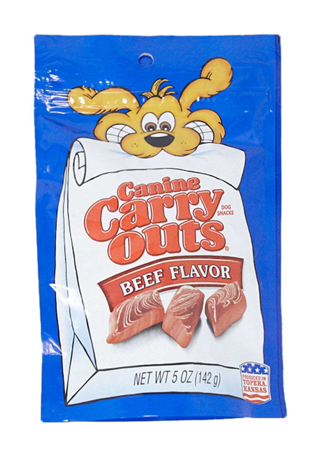 Canine Carry Outs Dog Treats, Beef Flavor, 5 oz