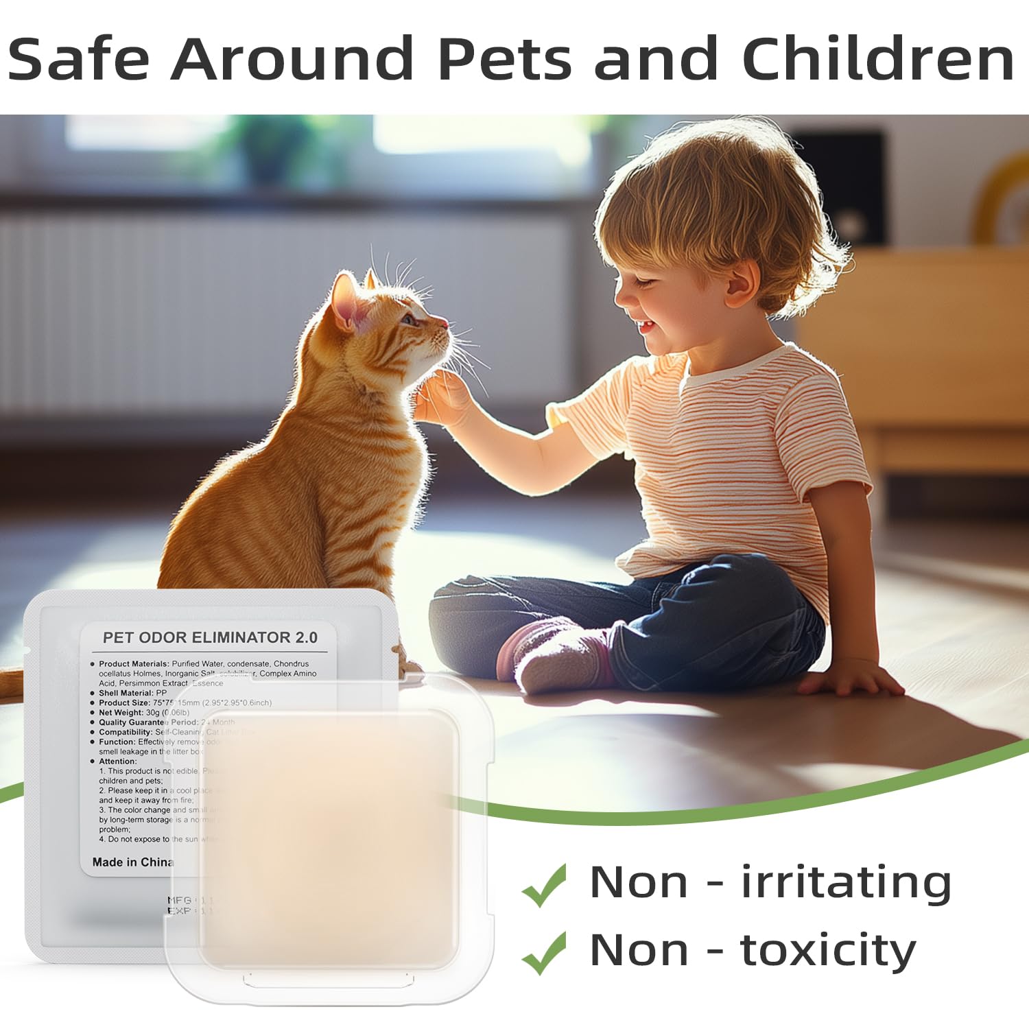 Waatoos Smelling Fresh With N50-2.0 Odor Eliminator Exclusive For Pura Max Automatic Self-Cleaning Cat Litter Box - Cat Toilet O