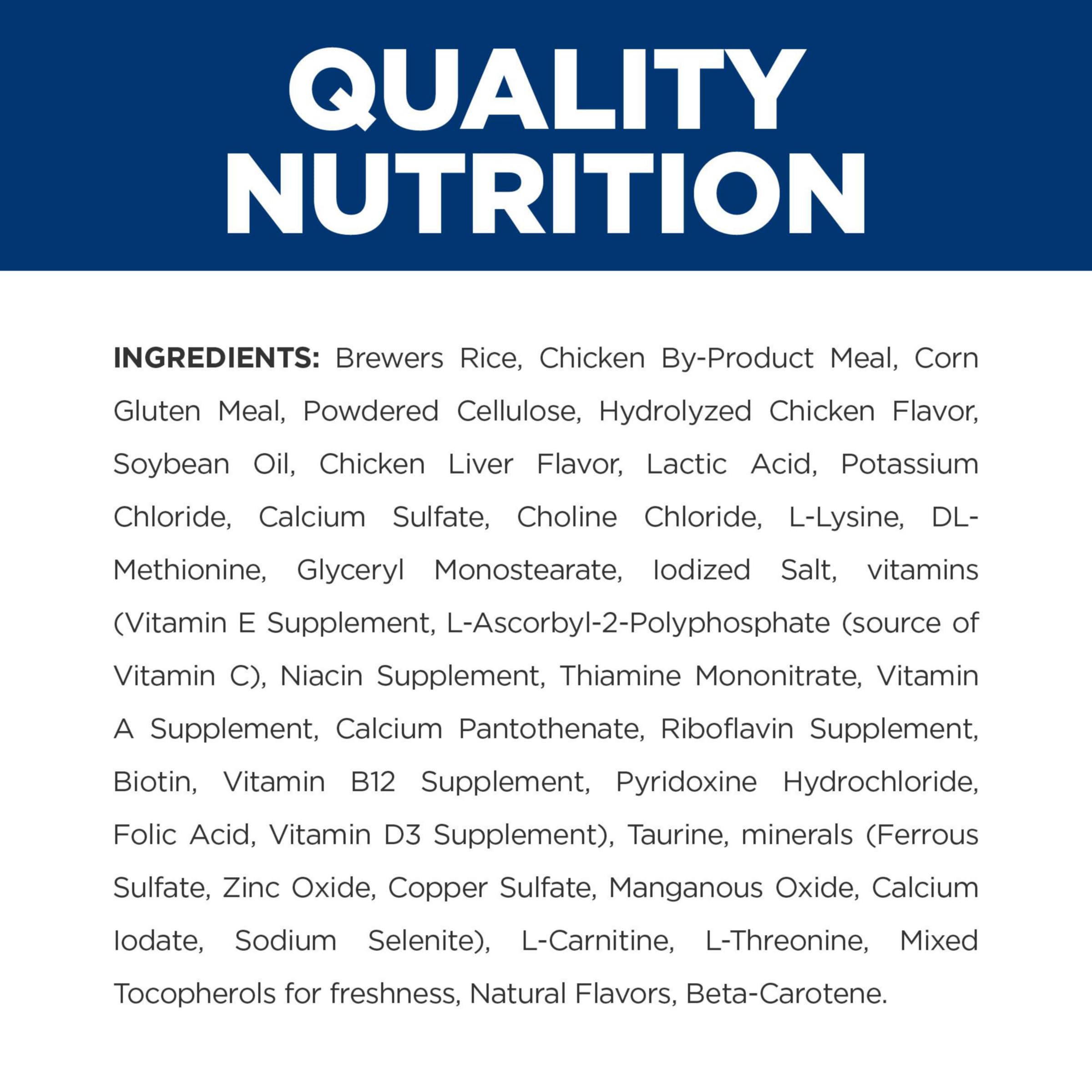 Hills Prescription Diet r/d Weight Reduction Chicken Flavor Dry Cat Food, Veterinary Diet, 8.5 lb. Bag