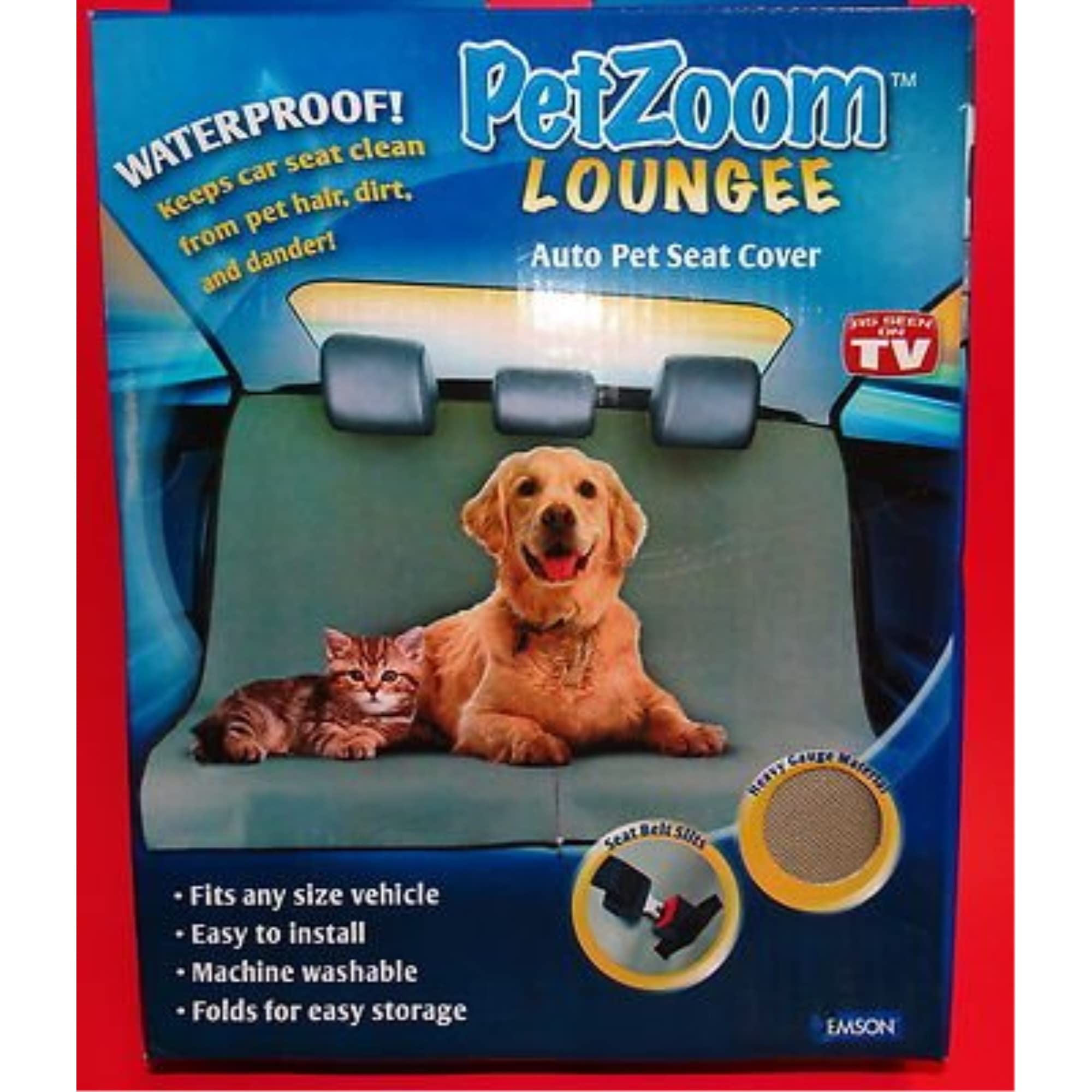 Pet Zoom Loungee Auto Pet Seat Cover