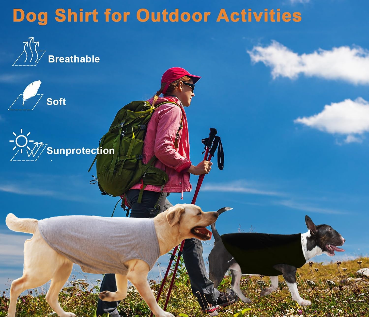 Sychien Dog Lightweight Shirts,Blank Cool Summer Cotton Cool Clothes For Small Puppy Chihuahua Teacup Yorkie,Dogs Soft Breathabl