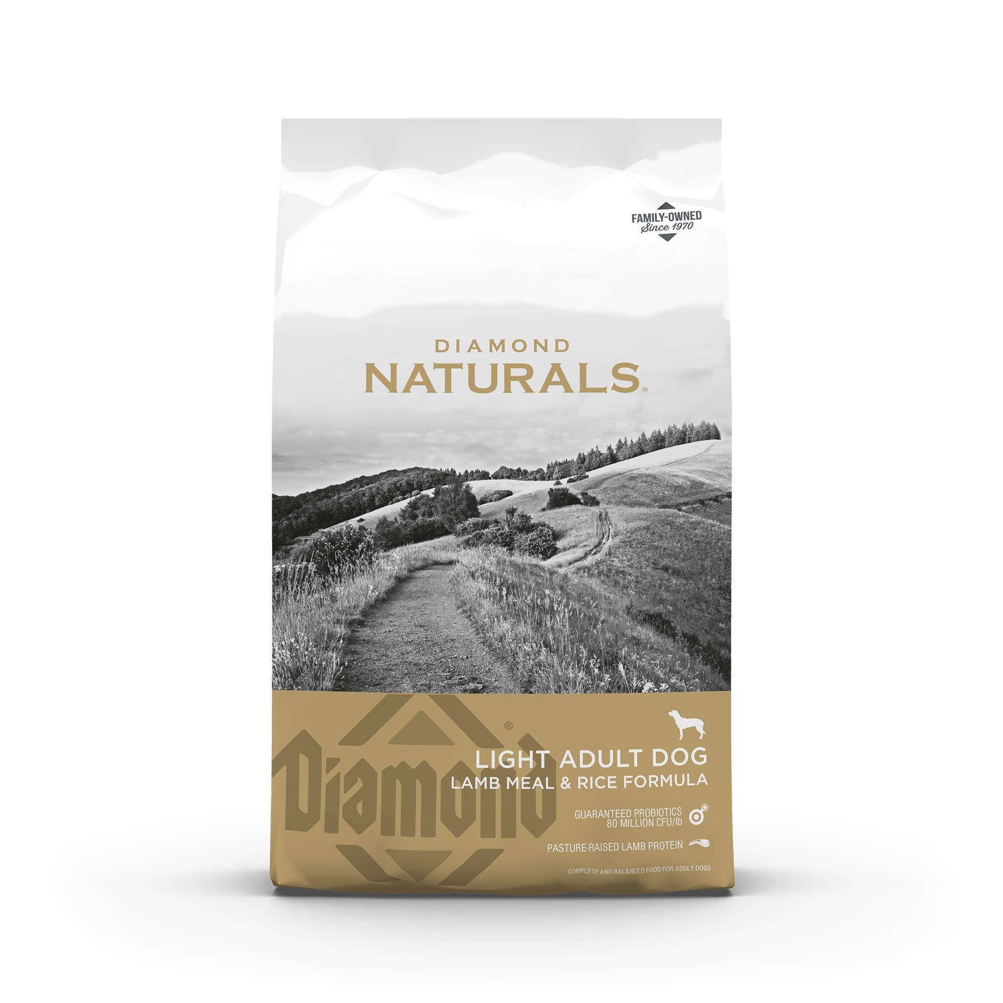 Diamond Naturals Light Real Meat Recipe Premium Dry Dog Food To Help Support Weight Management With Real Pasture Raised Lamb Pro