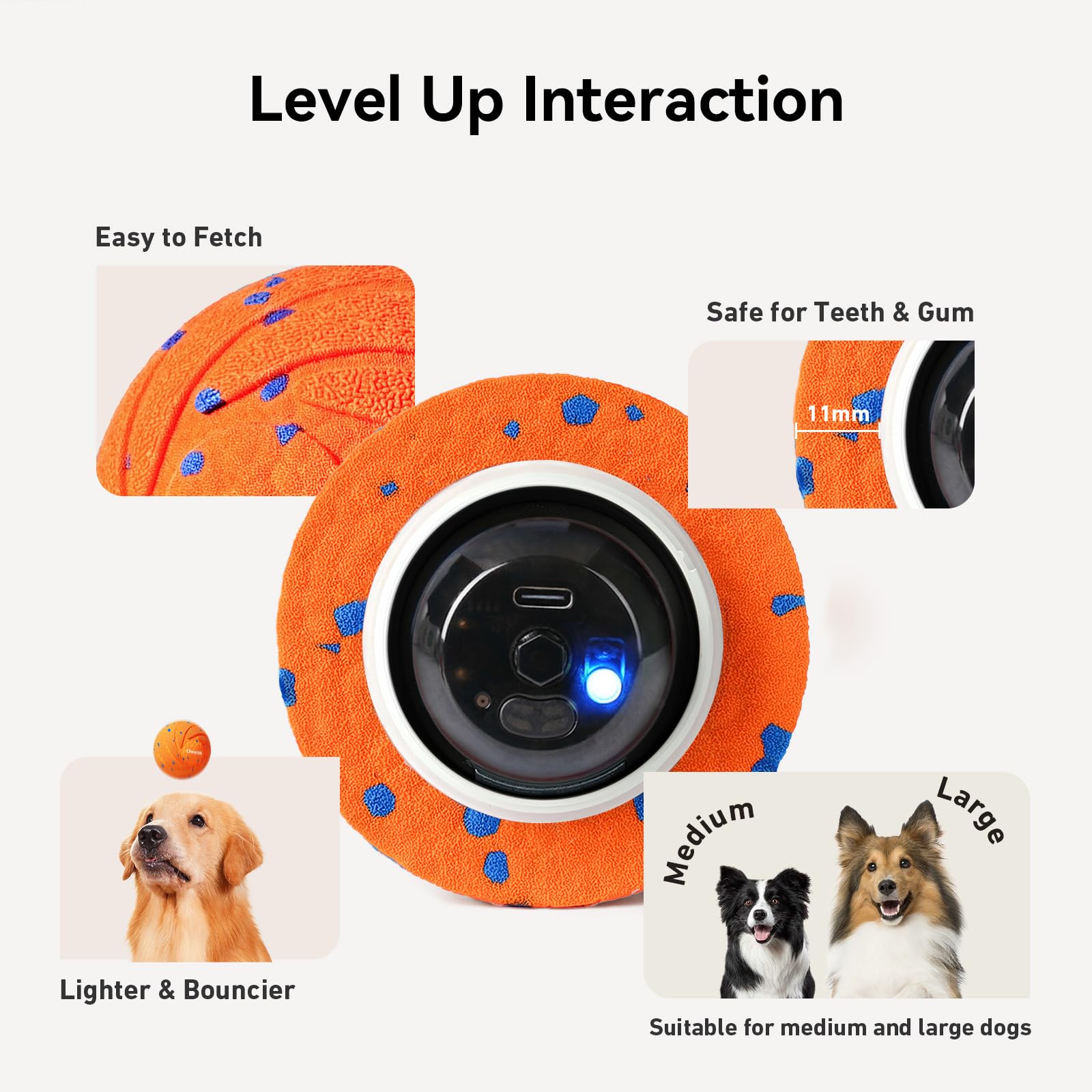 Cheerble Wicked Ball Air Replacement Shell (Orange)