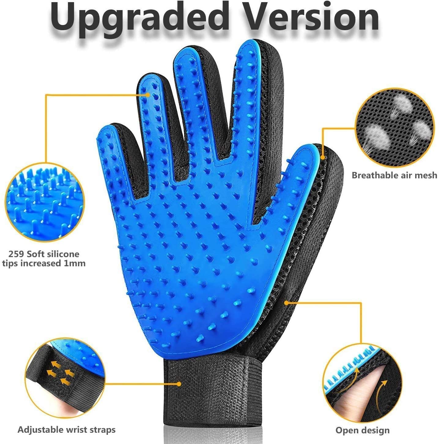 Washable Dog Pee Pads With Free Grooming Gloves,Non Slip Dog Mats With Great Urine Absorption,Reusable Puppy Pee Pads For Whelping,Potty,Training,Playpen