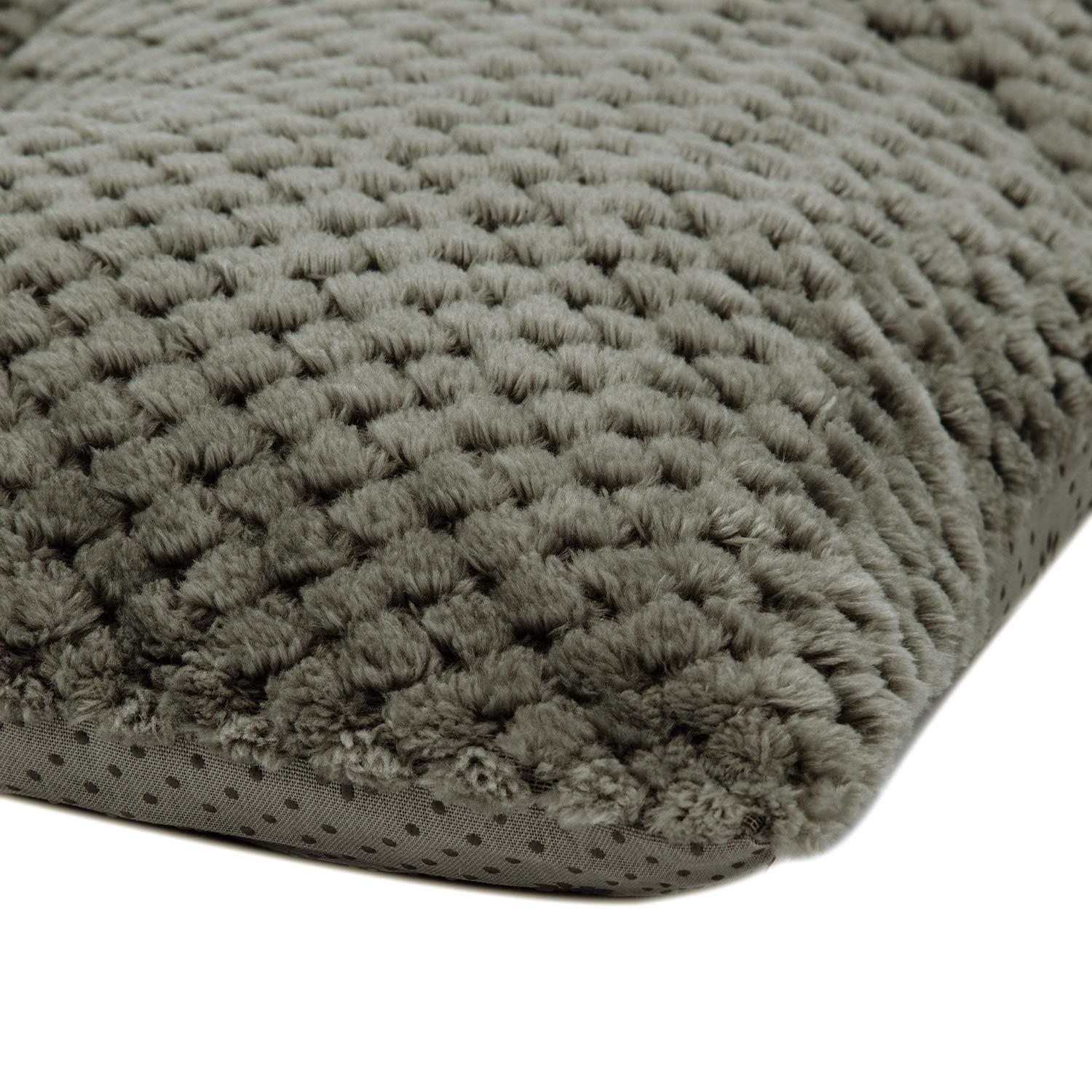 Wonder Miracle Fuzzy Deluxe Pet Beds, Super Plush Dog Or Cat Beds Ideal For Dog Crates, Machine Wash & Dryer Friendly (15'' X 23