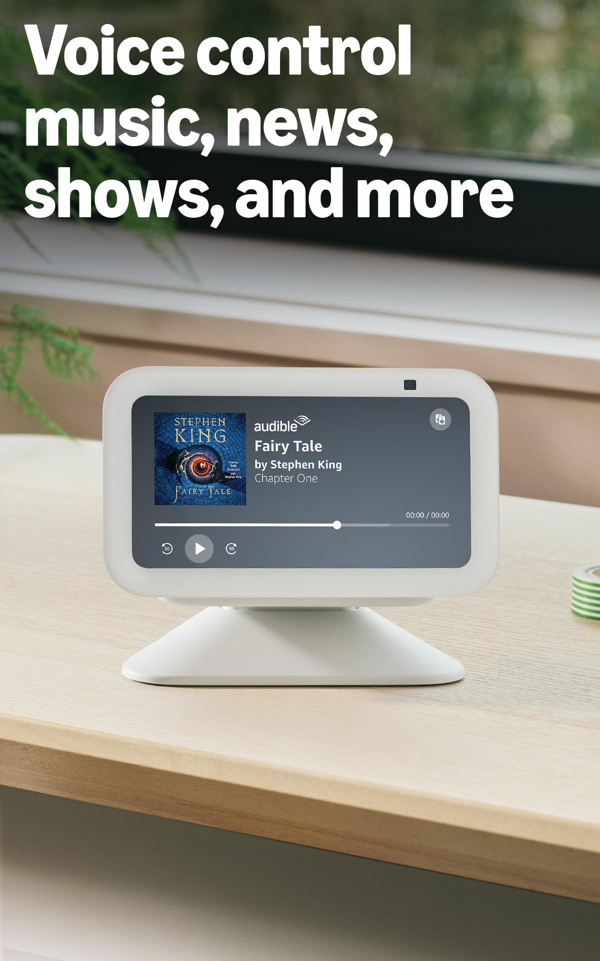 Amazon Echo Show 5 (newest model), Smart display with Alexa+ Early Access, 2x the bass and clearer sound, Cloud Blue