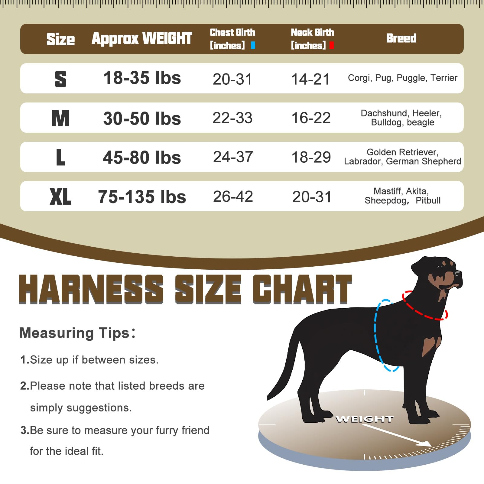 Auroth Tactical Pet Harness For Large Dogs No Pull Adjustable, Reflective K9 Working Training Easy Control Vest Military Fpr Service Dog Desert Camo L