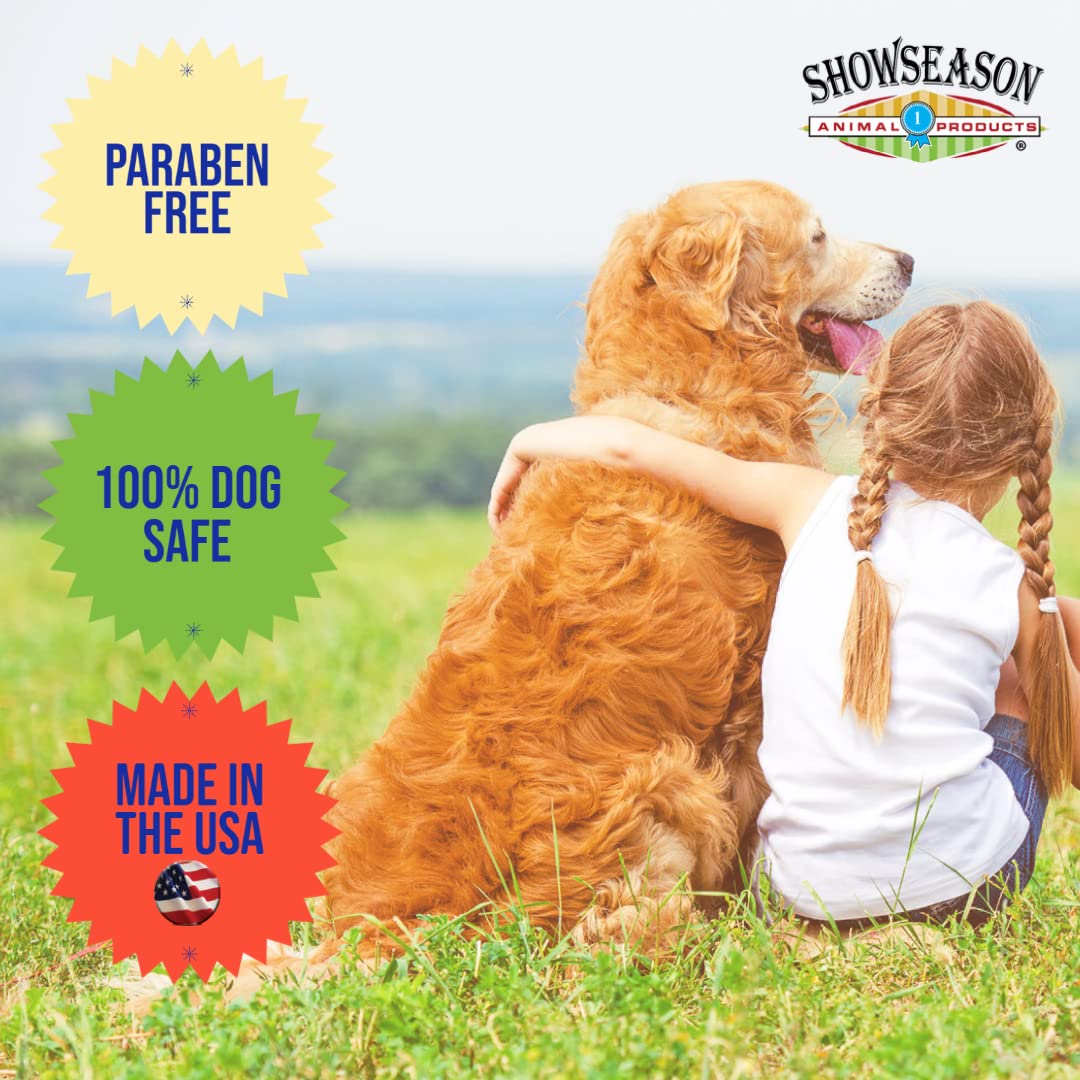 Showseason Toasted Almond Pet Cologne 8.5 Oz For Dogs | Long-Lasting Odor Eliminator | Cruelty-Free | Paraben-Free | Biodegradab