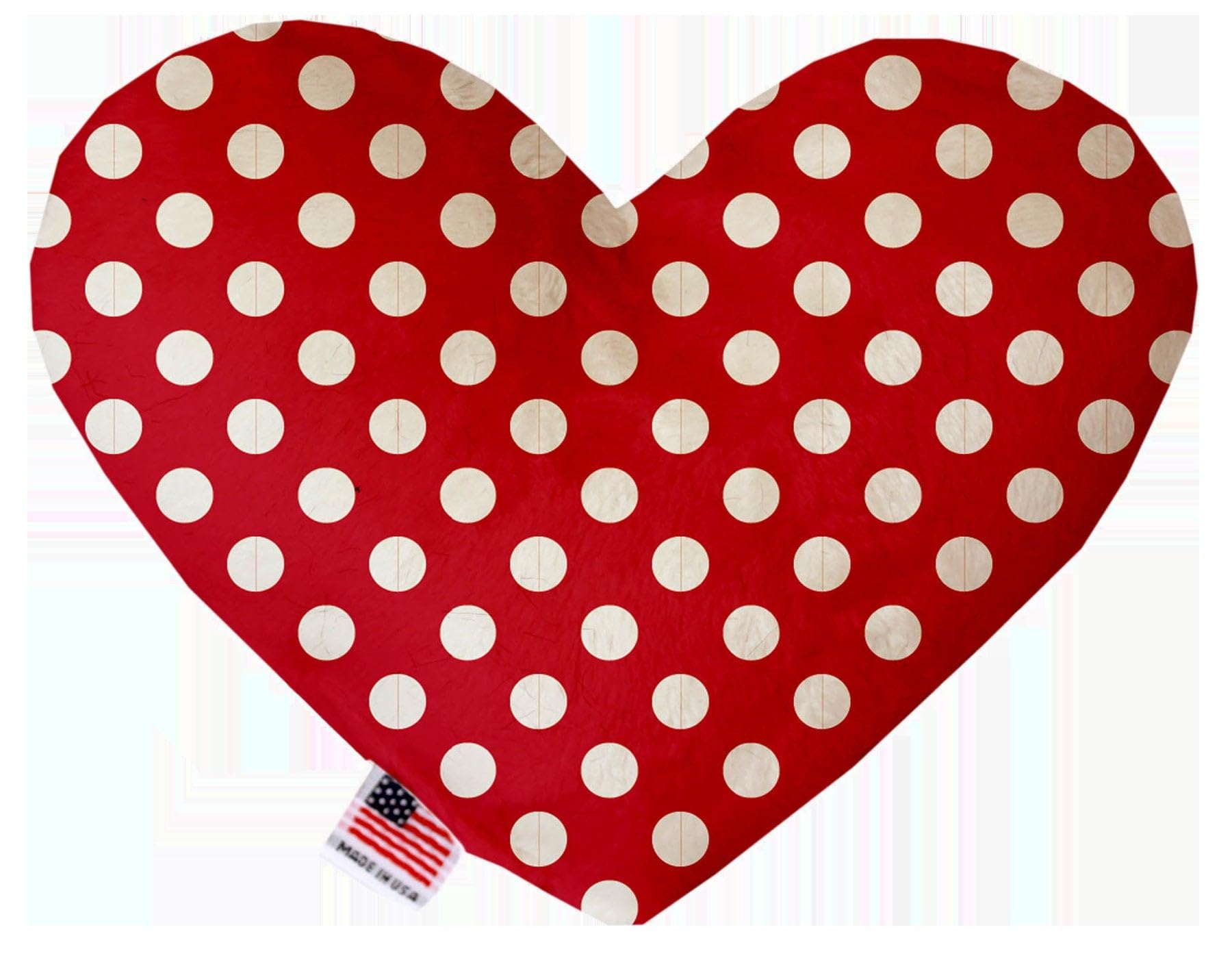 Pet and Dog Plush Heart or Bone Toy, &quot;Valentine's Day Plaids, Dots & Chevron Group&quot; (Available in different sizes and patterns!) ValentinesDayChevron 6&quot; Plush Heart