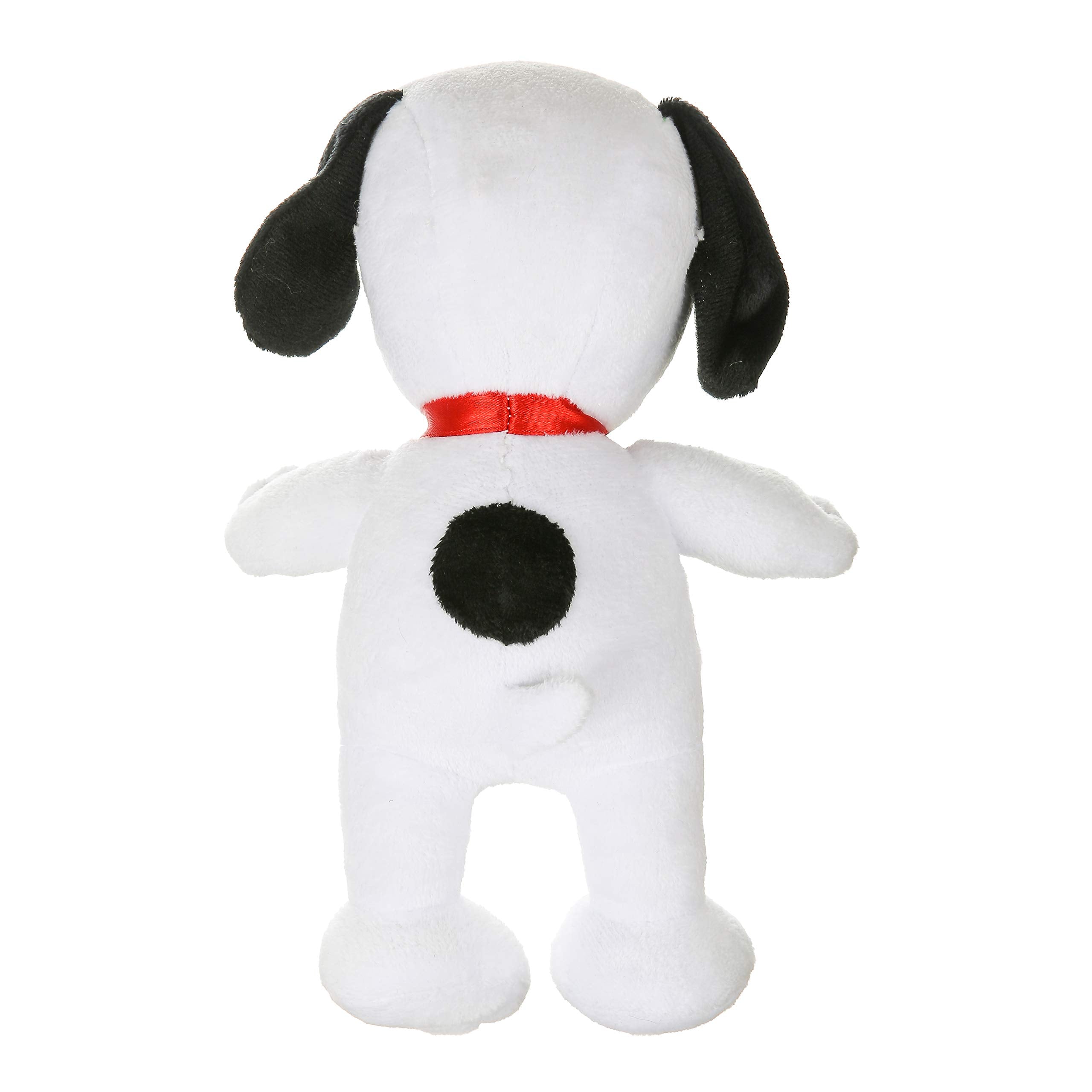 Peanuts For Pets Snoopy Figure Classic Plush Squeaker Dog Toy, 9 Inch Medium White Plush Dog Toy For All Dogs, Officially Licens